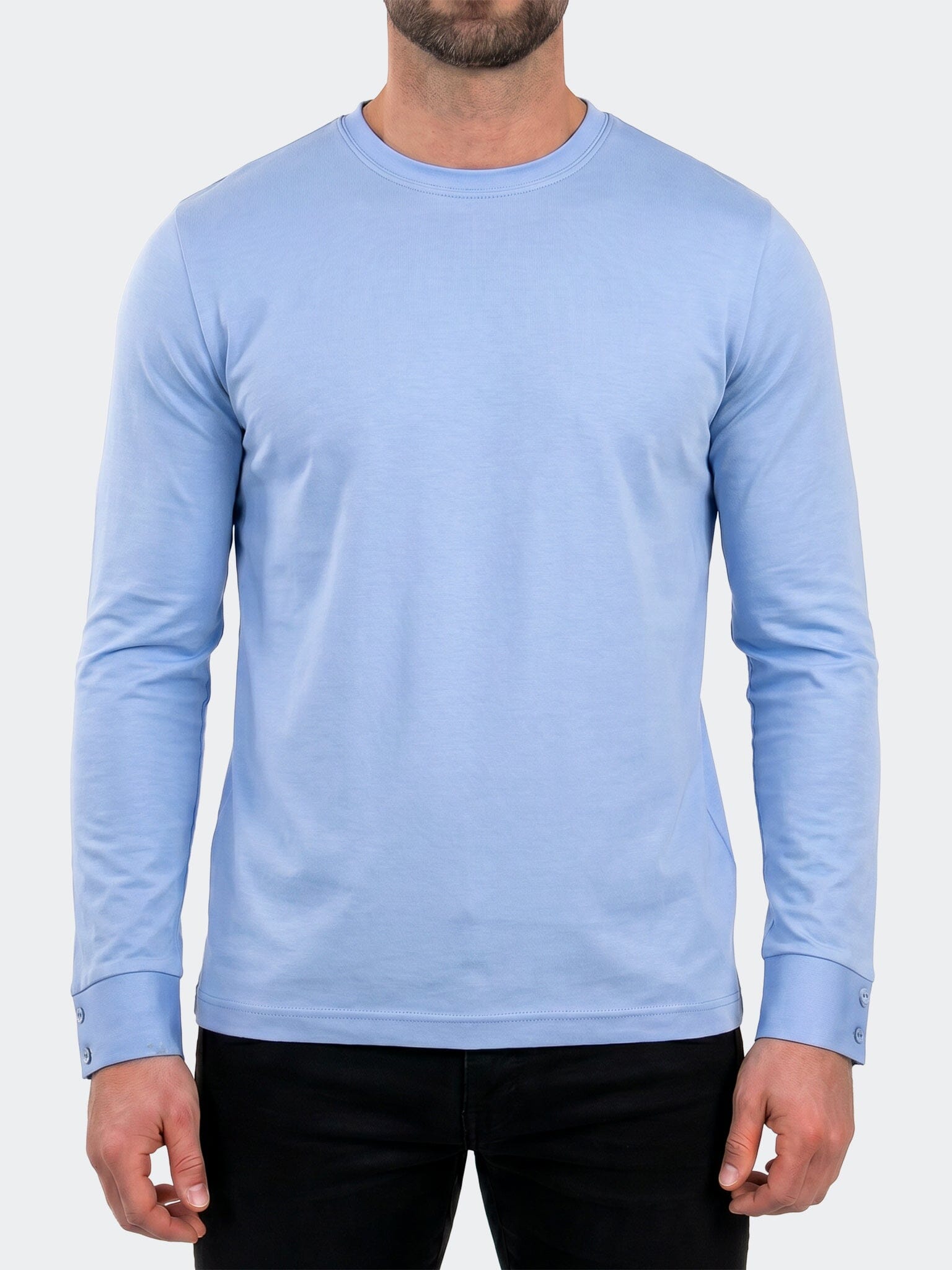 Athleisure Tee LS Unknown016 Blue