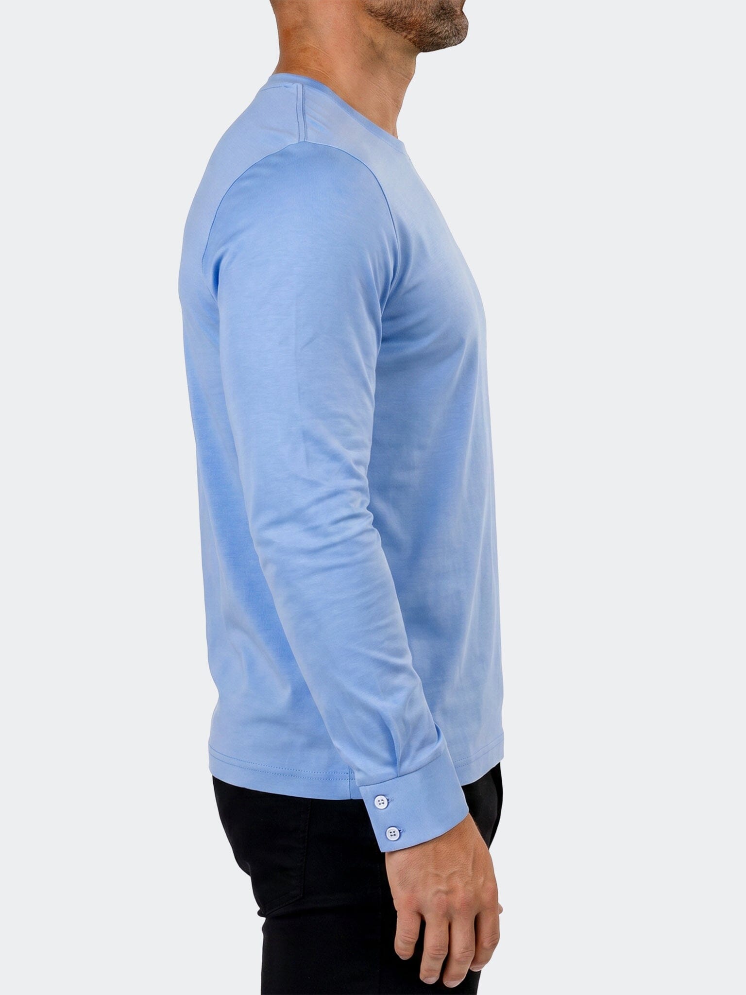 Athleisure Tee LS Unknown016 Blue