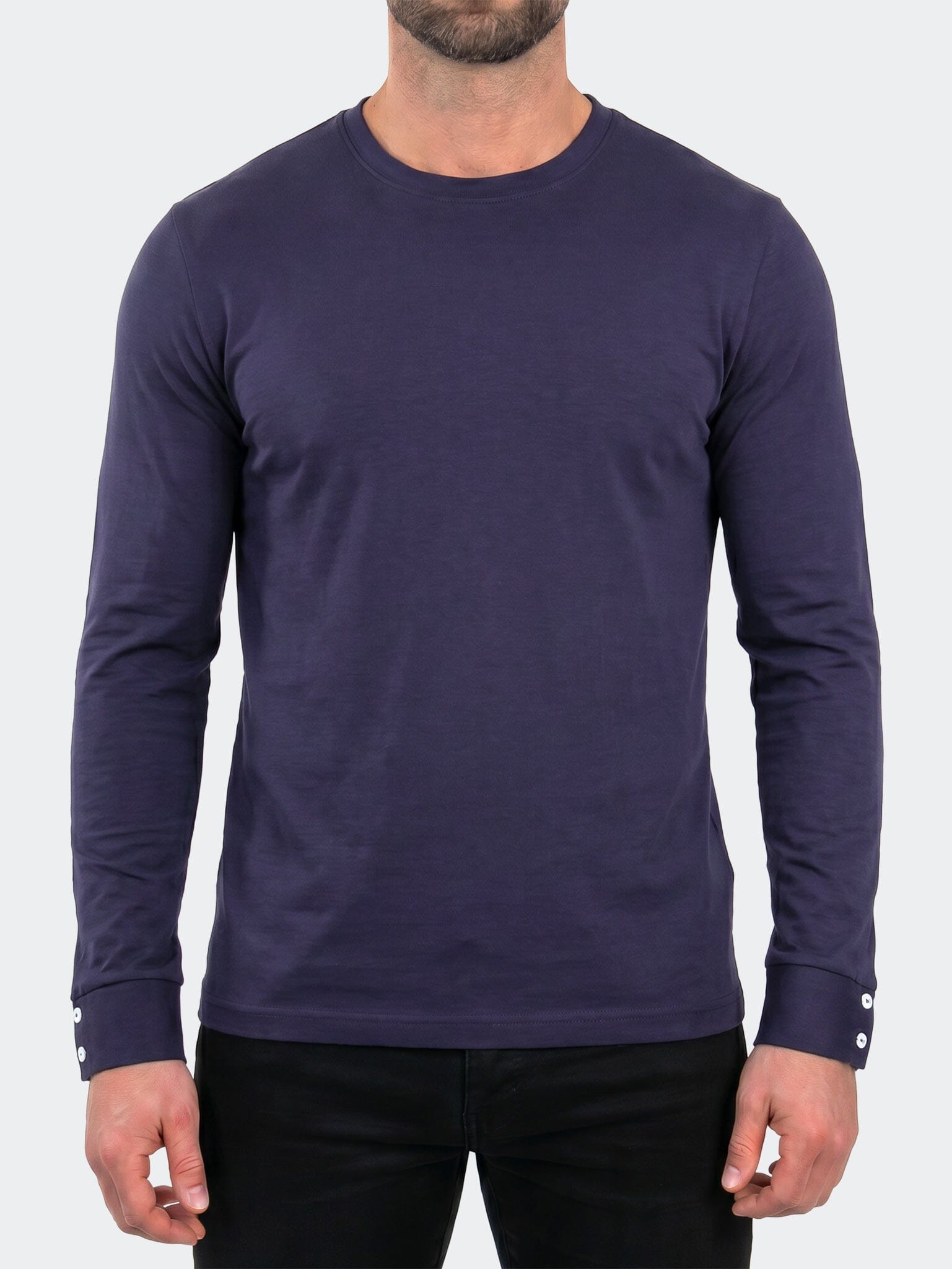 Athleisure Tee LS Unknown017 Blue