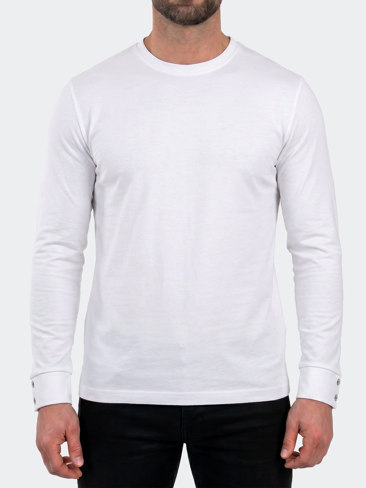 Athleisure Tee LS Unknown018 White