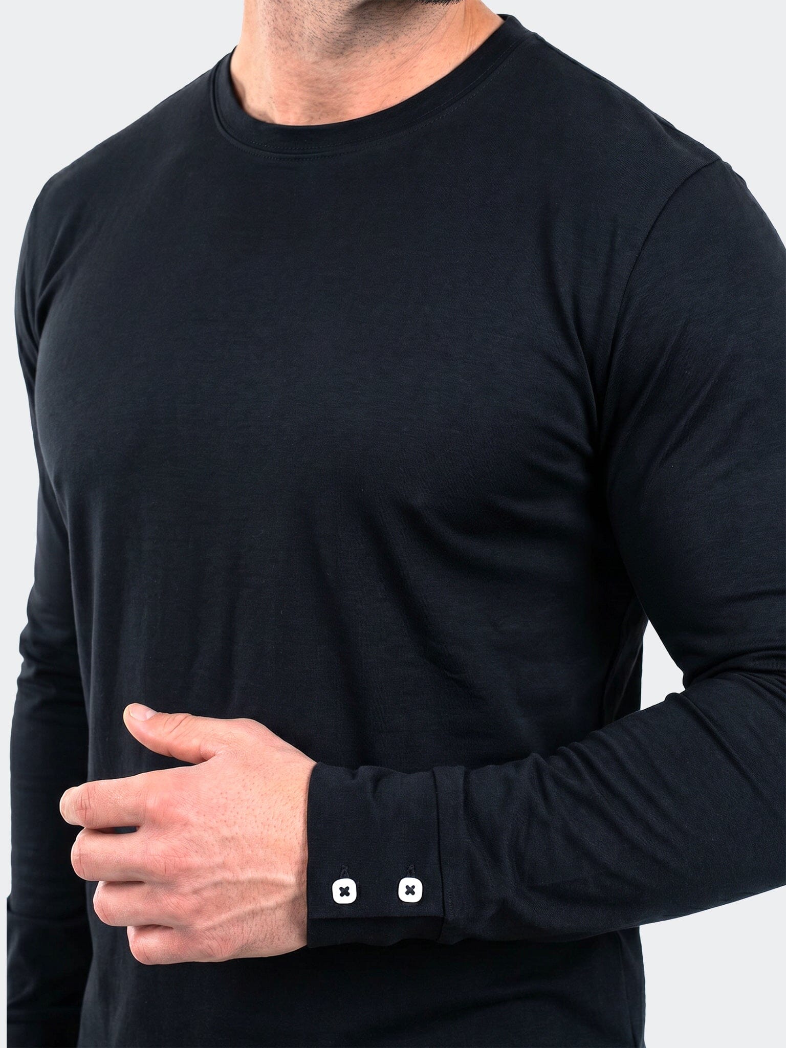 Athleisure Tee LS Unknown019 Black