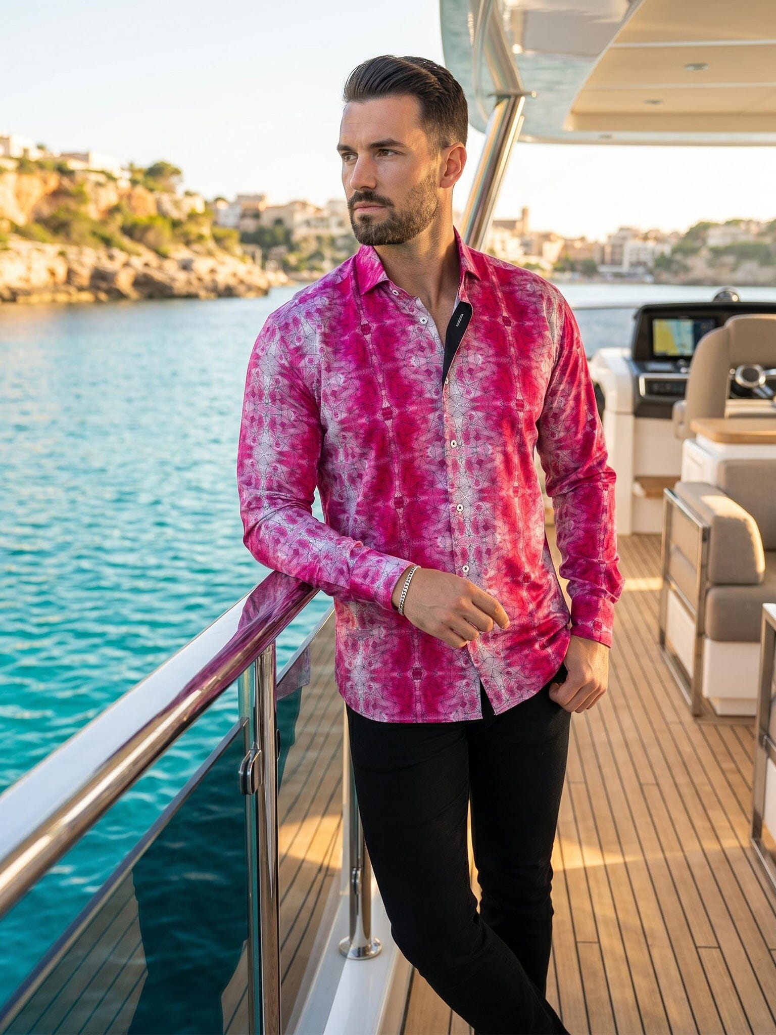Eins Tahitian Pink Shirt