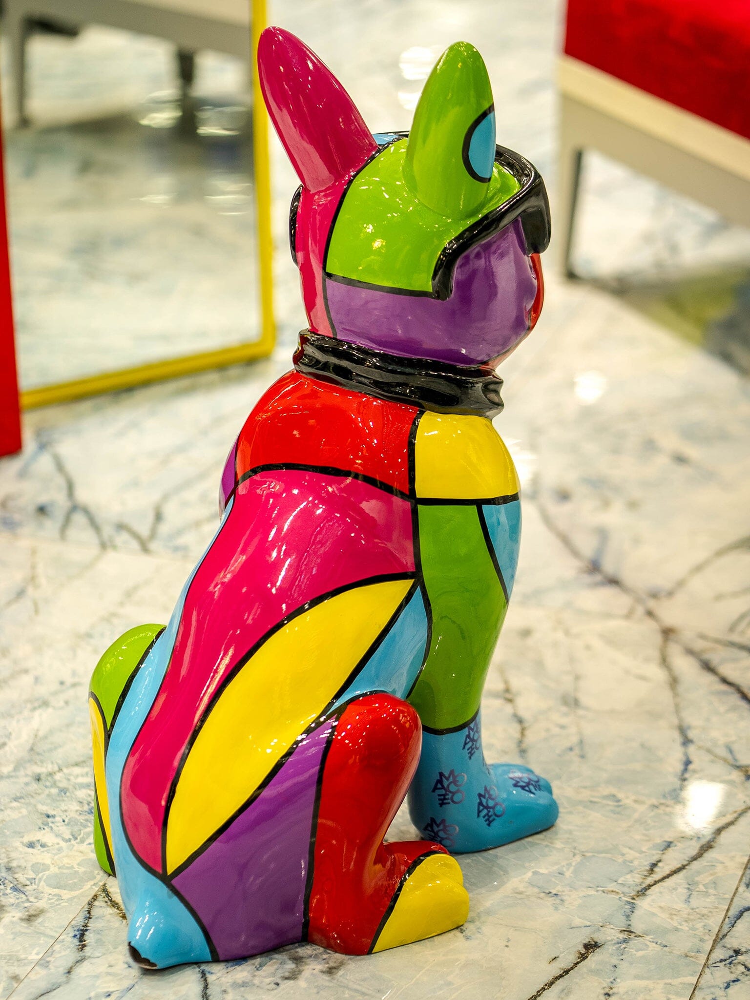 Statue Punk Frenchie