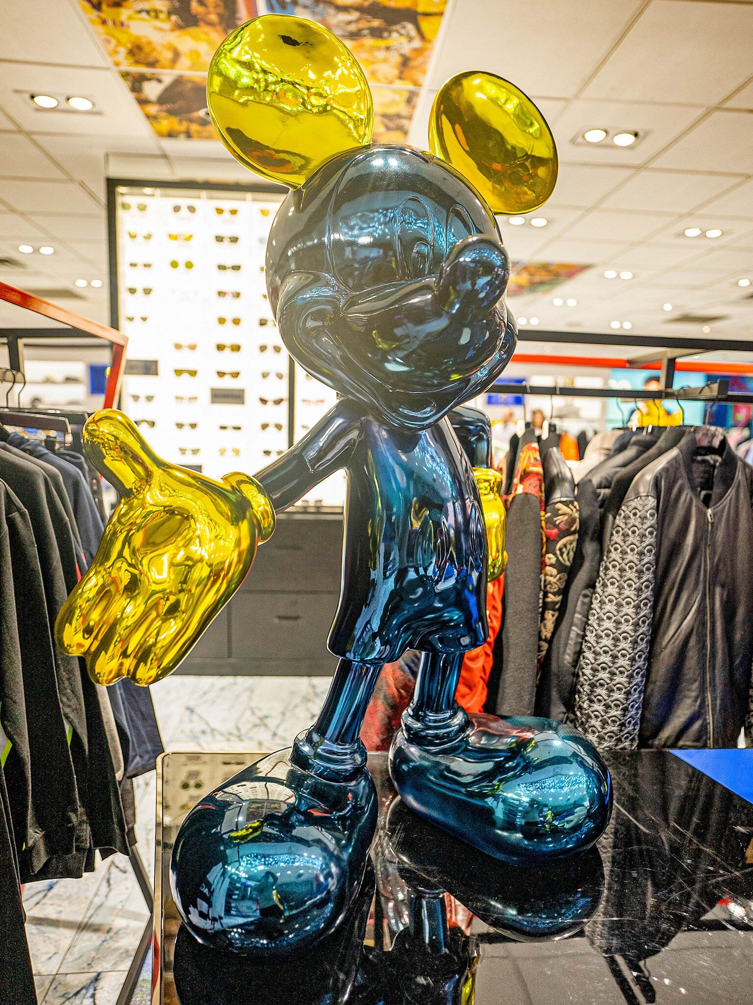 Statue Mickie Blued