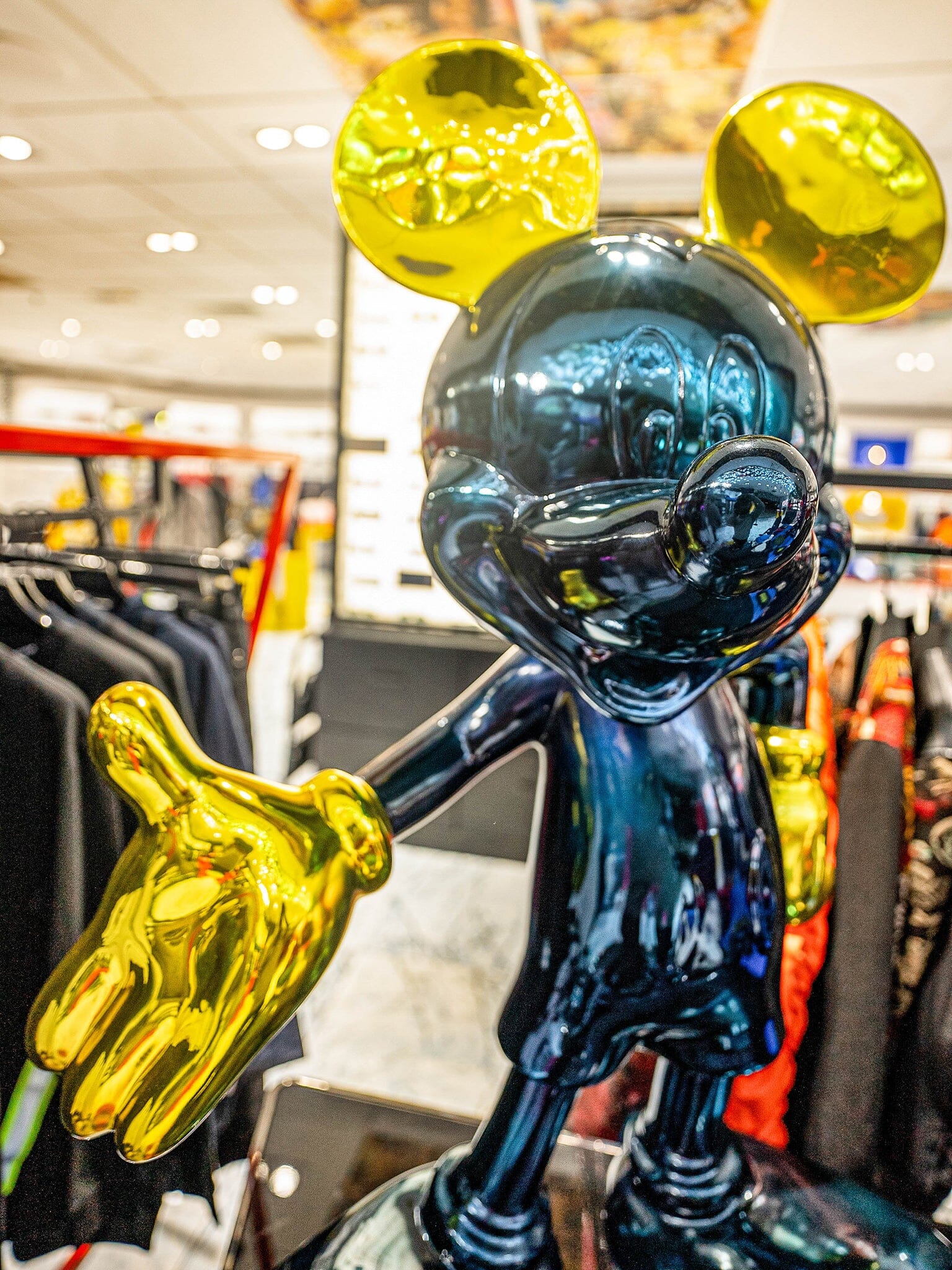Statue Mickie Blued