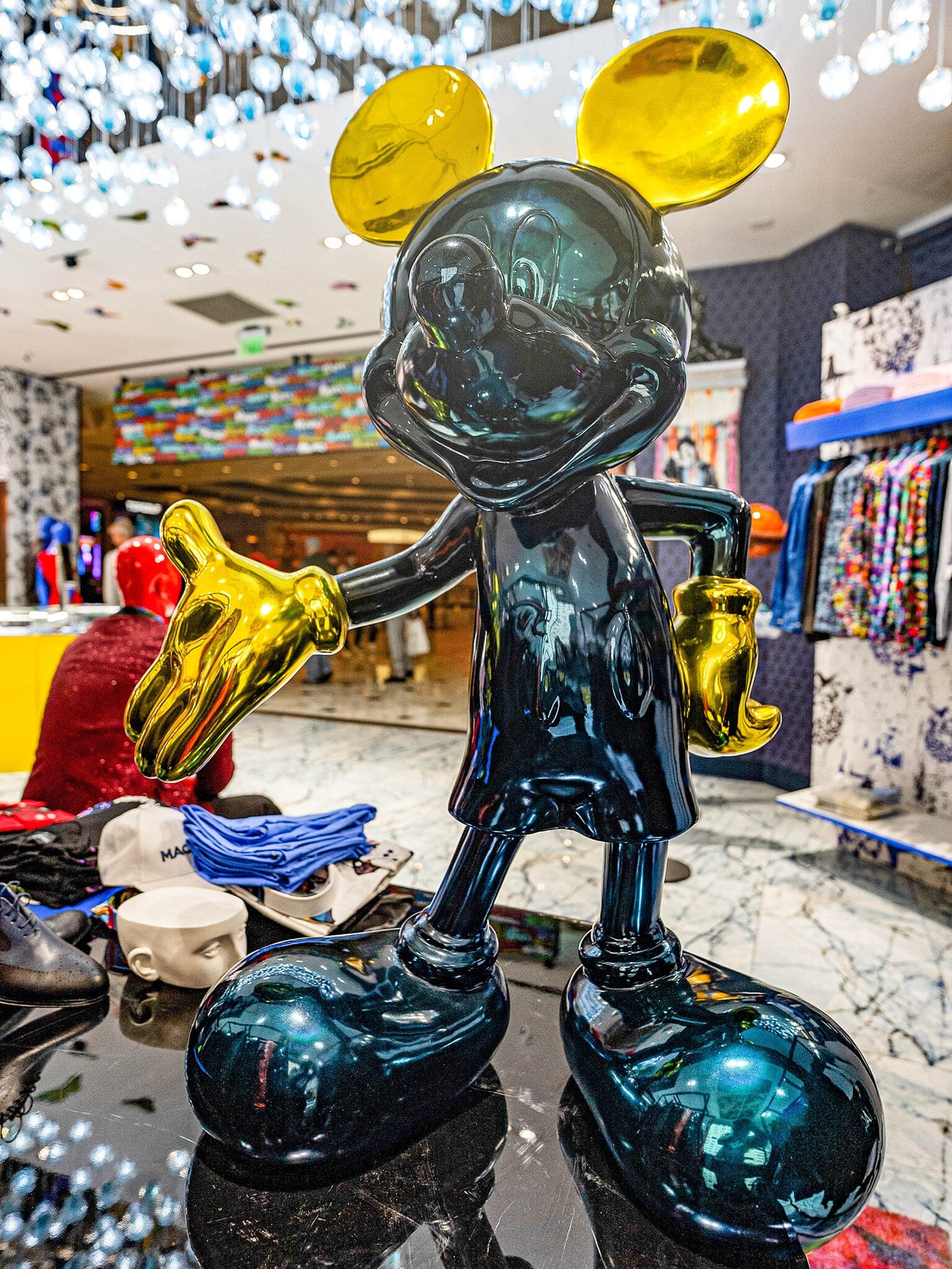 Statue Mickie Blued