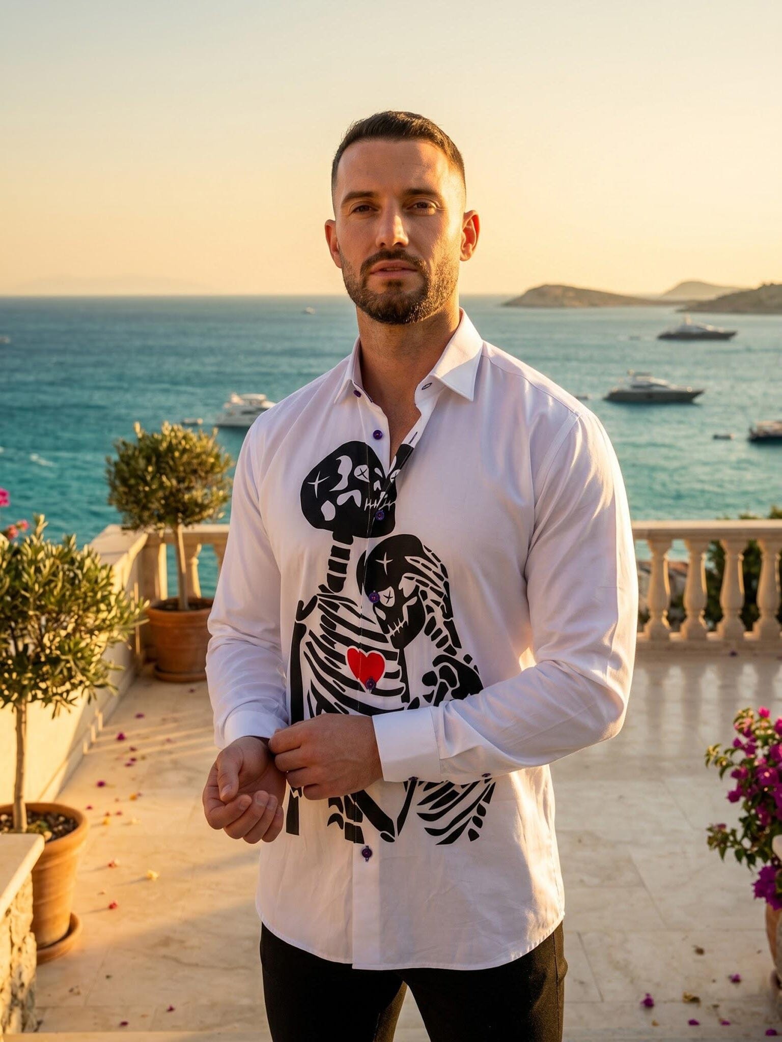 Fibonacci Till Death White Shirt
