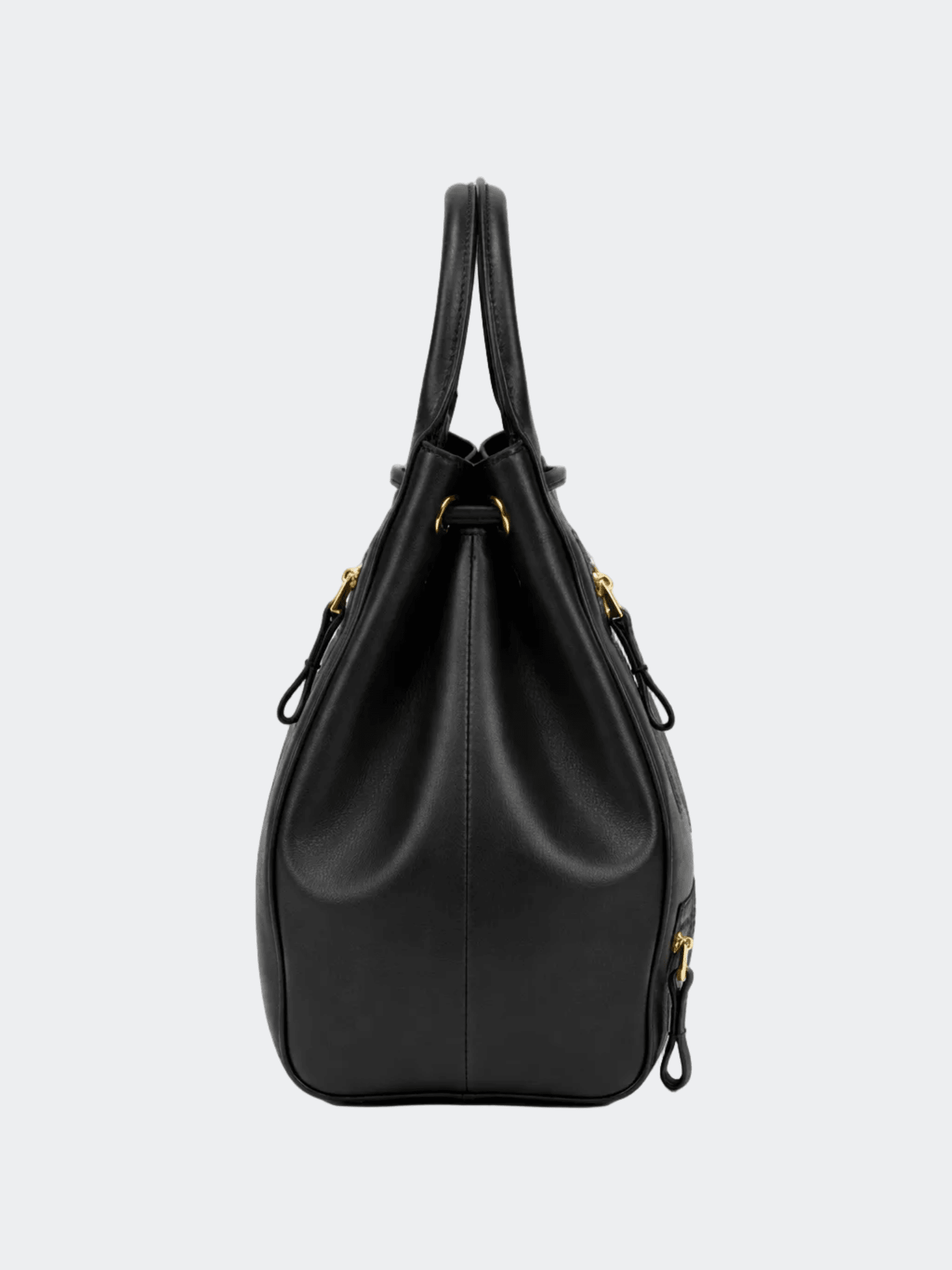 Bag HandBag Black Ostrich