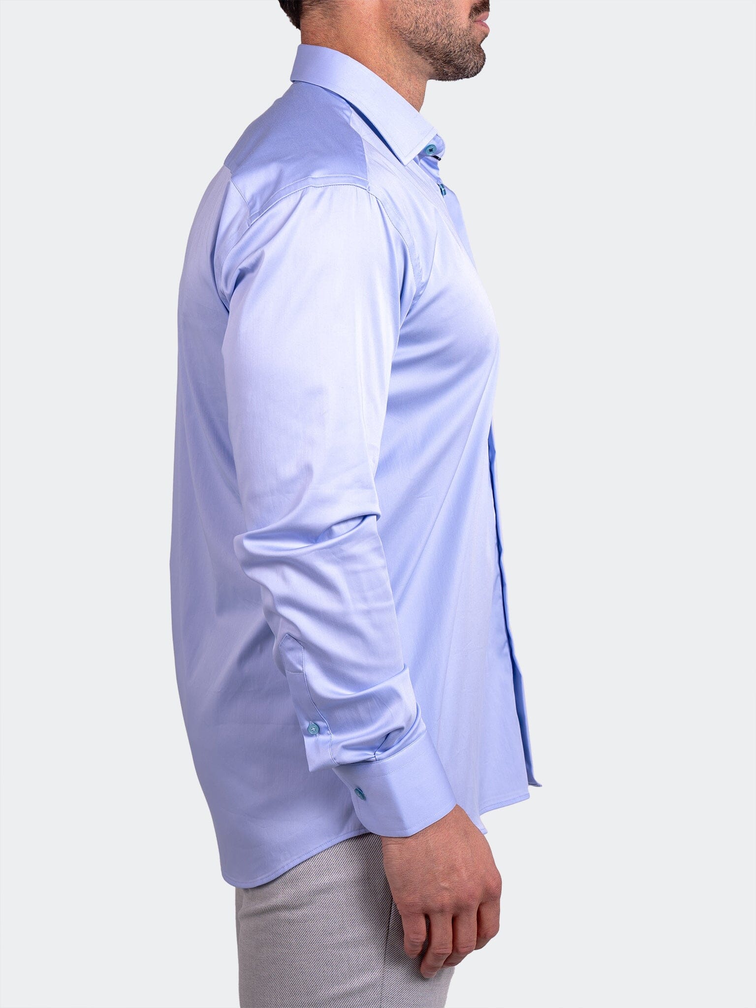 Black Label Softstretch Blue Shirt
