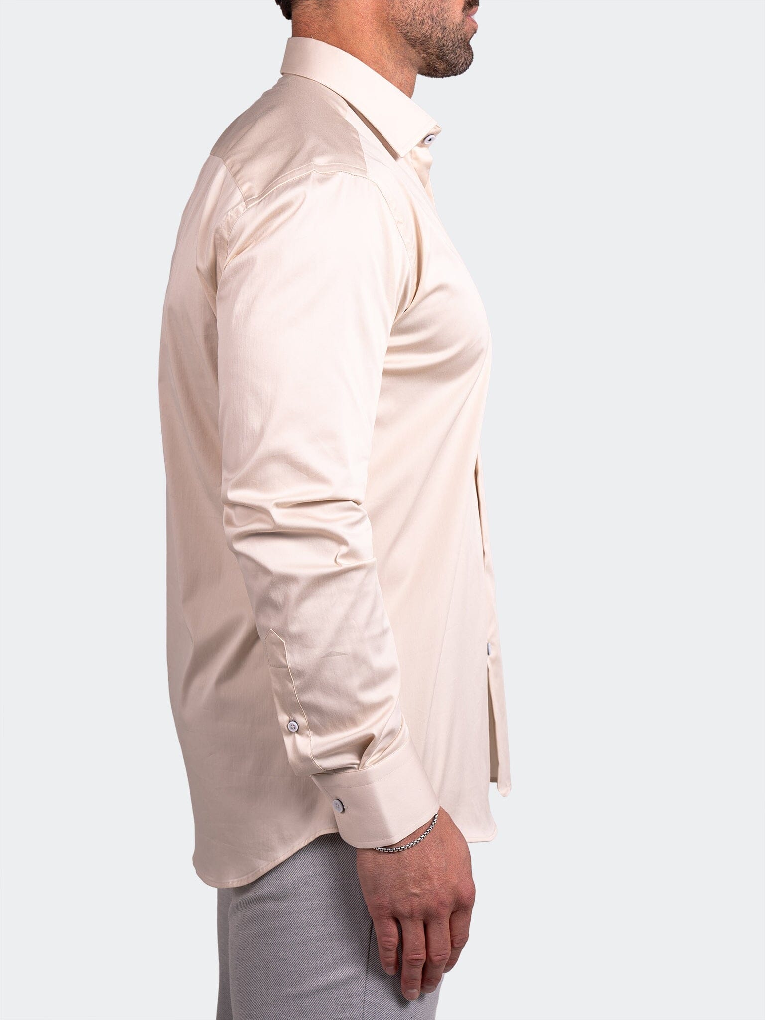 Black Label Stretch Blush Shirt
