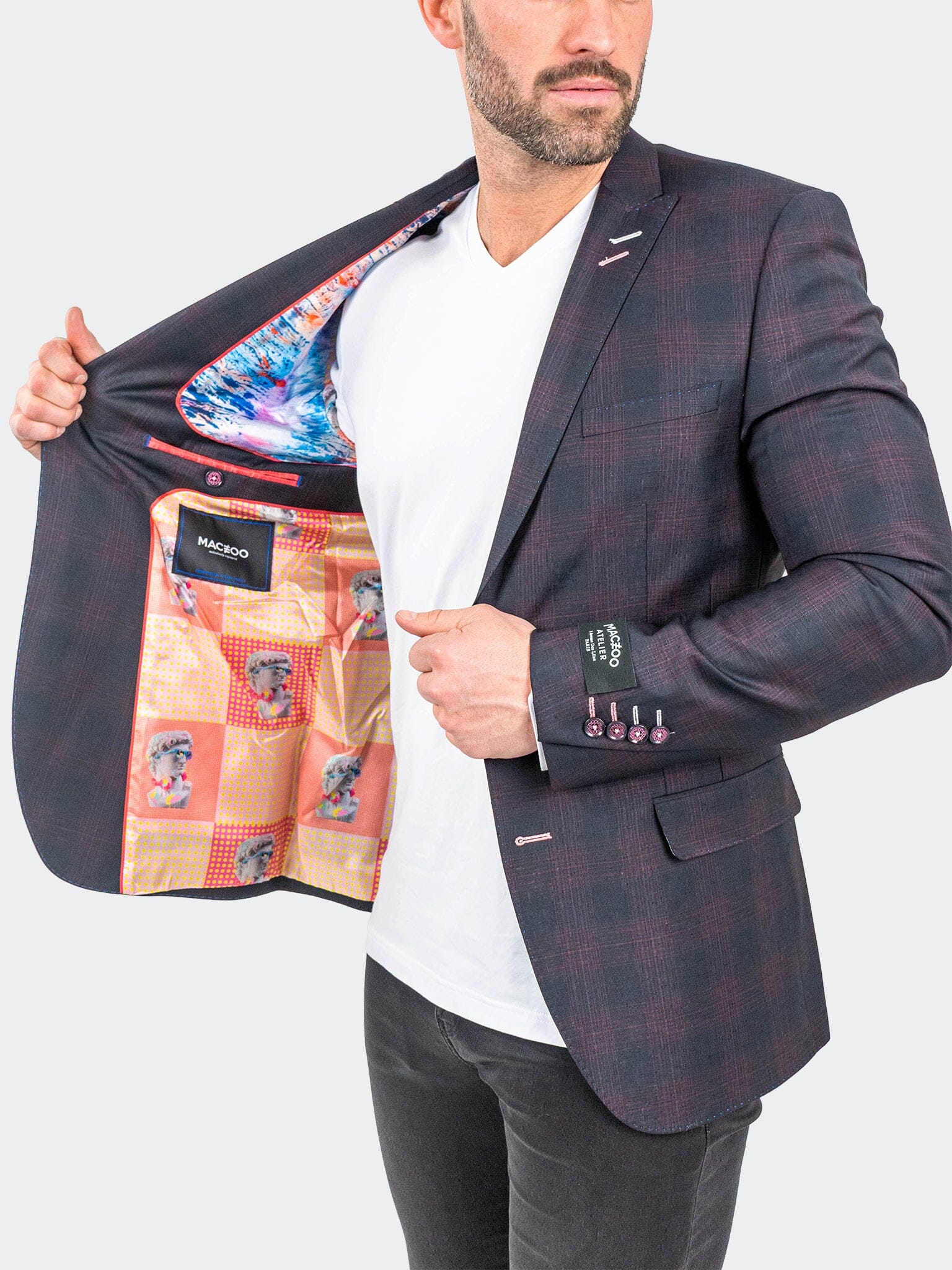 Blazer Descartes FdedLineRed Red