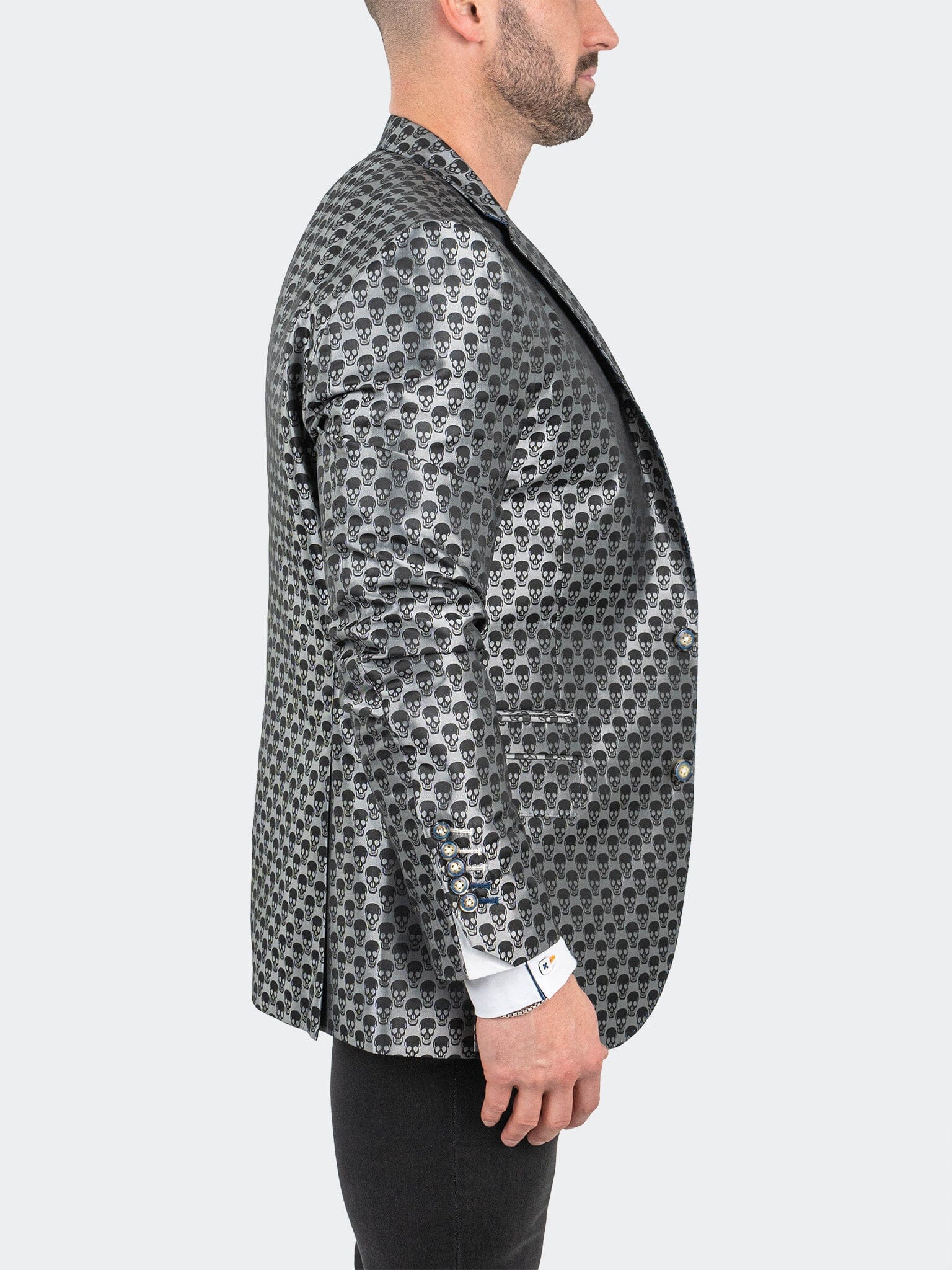SkullRepeat Grey Blazer