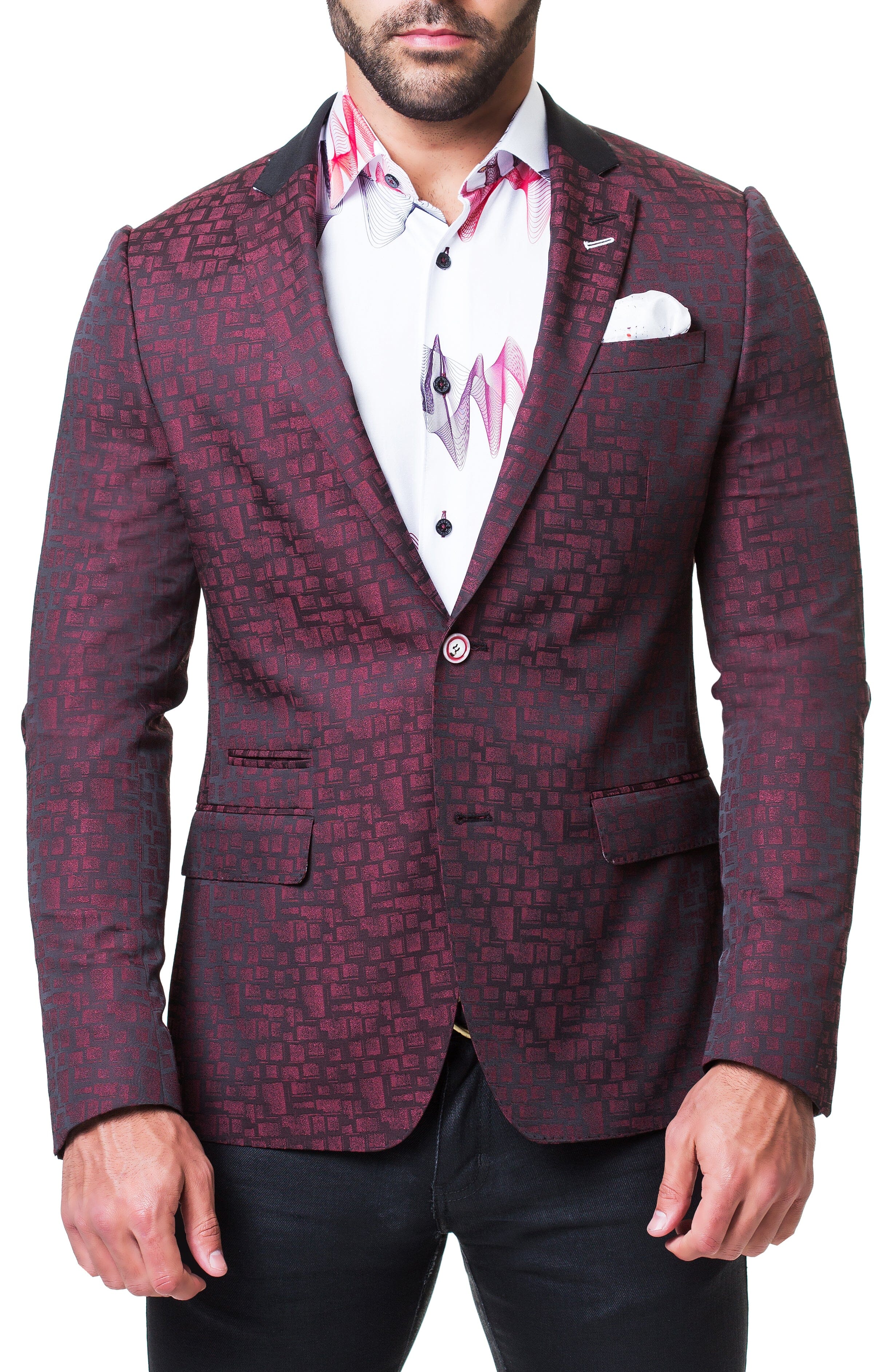 Blazer Socrate Square Red