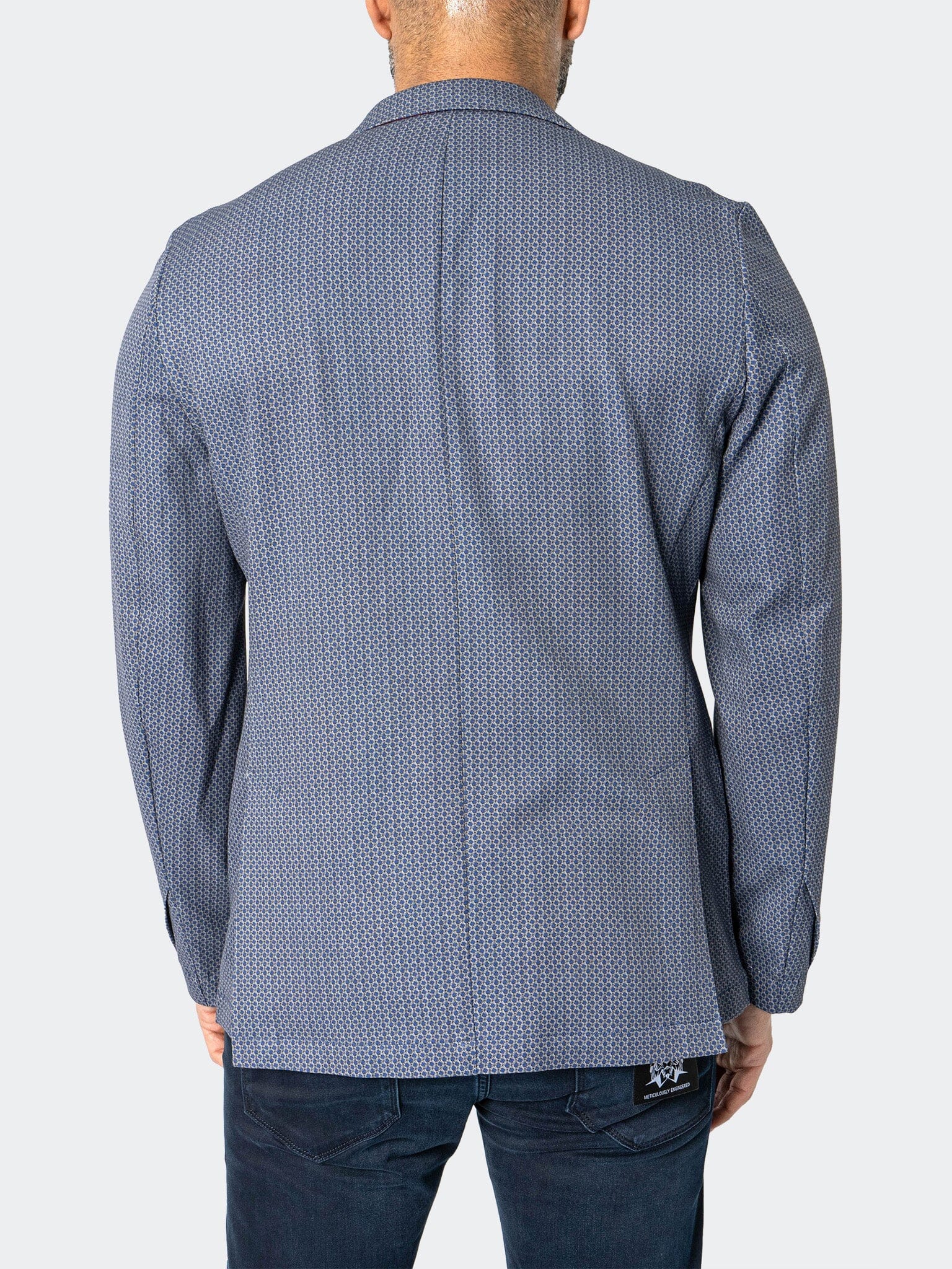 Blazer Unconstructed Descartes Thatch Blue