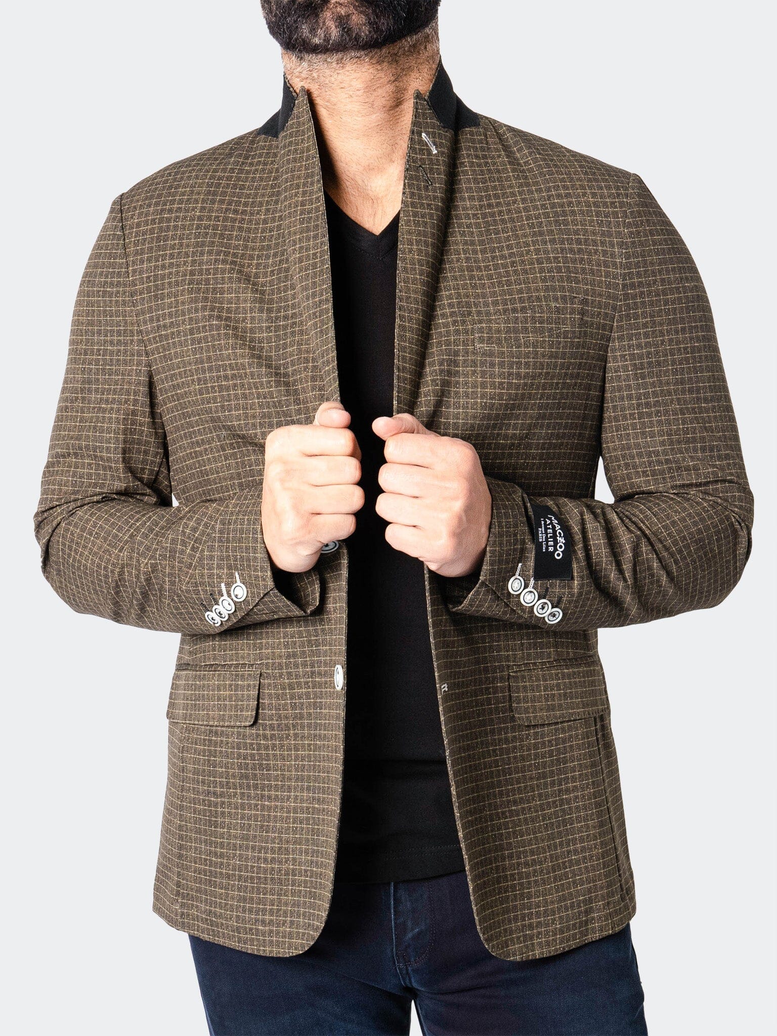 Descartes Vortex Brown Blazer