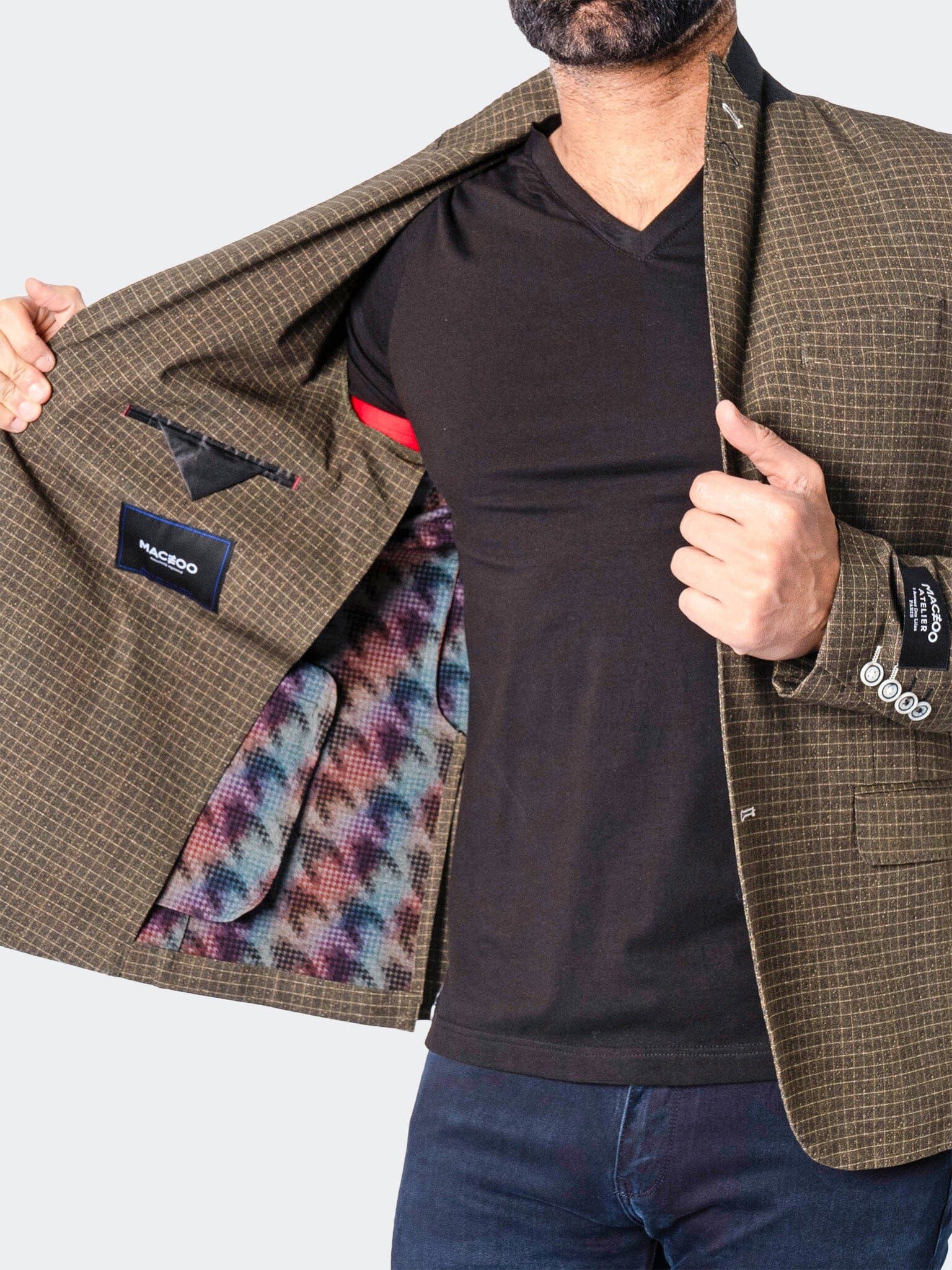 Descartes Vortex Brown Blazer