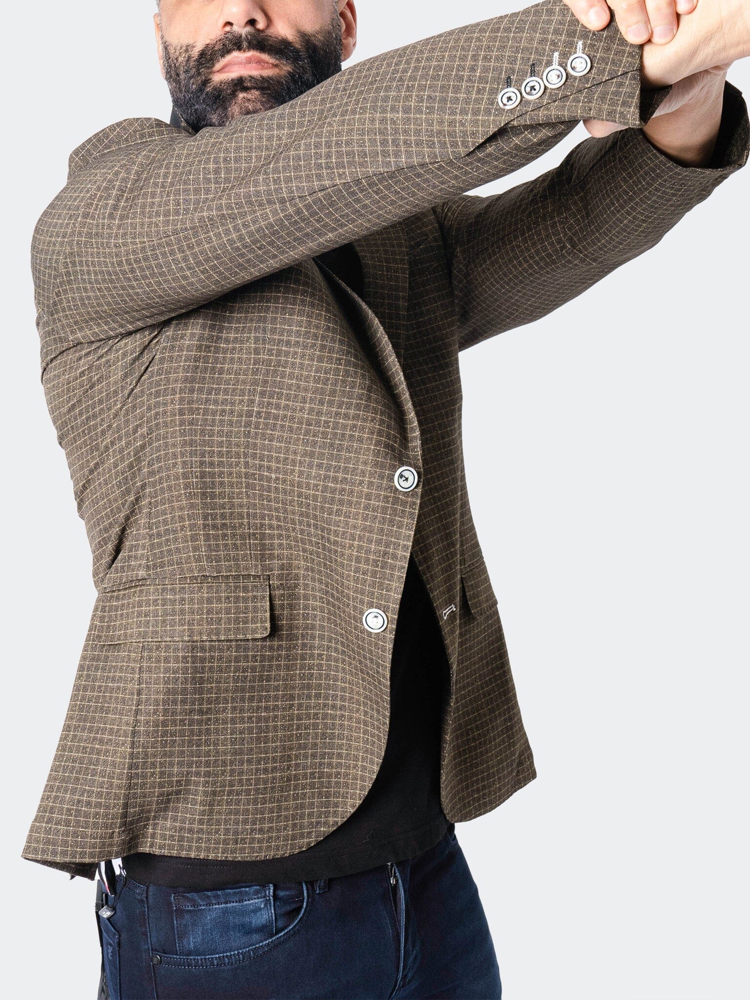 Descartes Vortex Brown Blazer