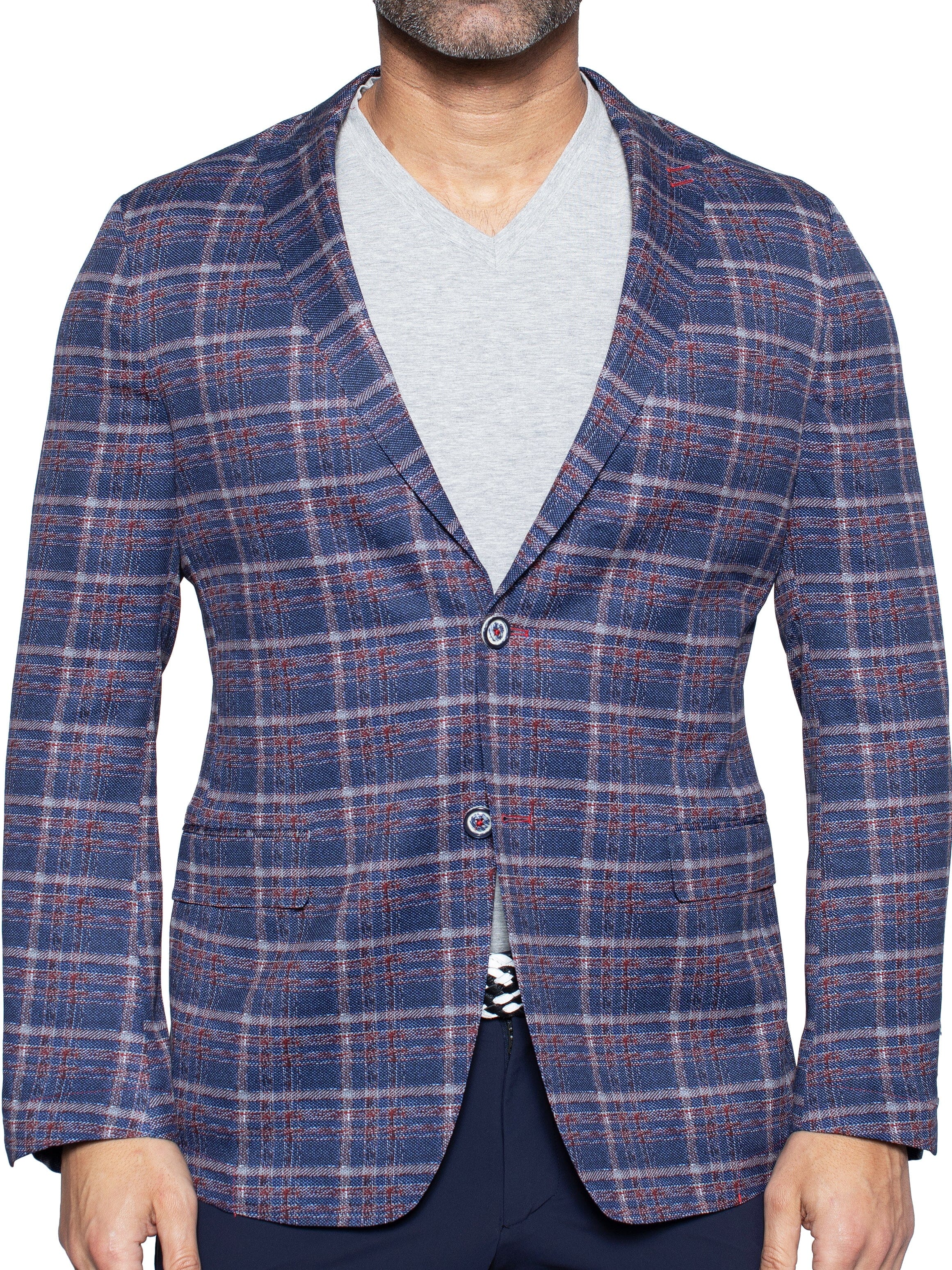 Blazer Unconstructed Faded Red