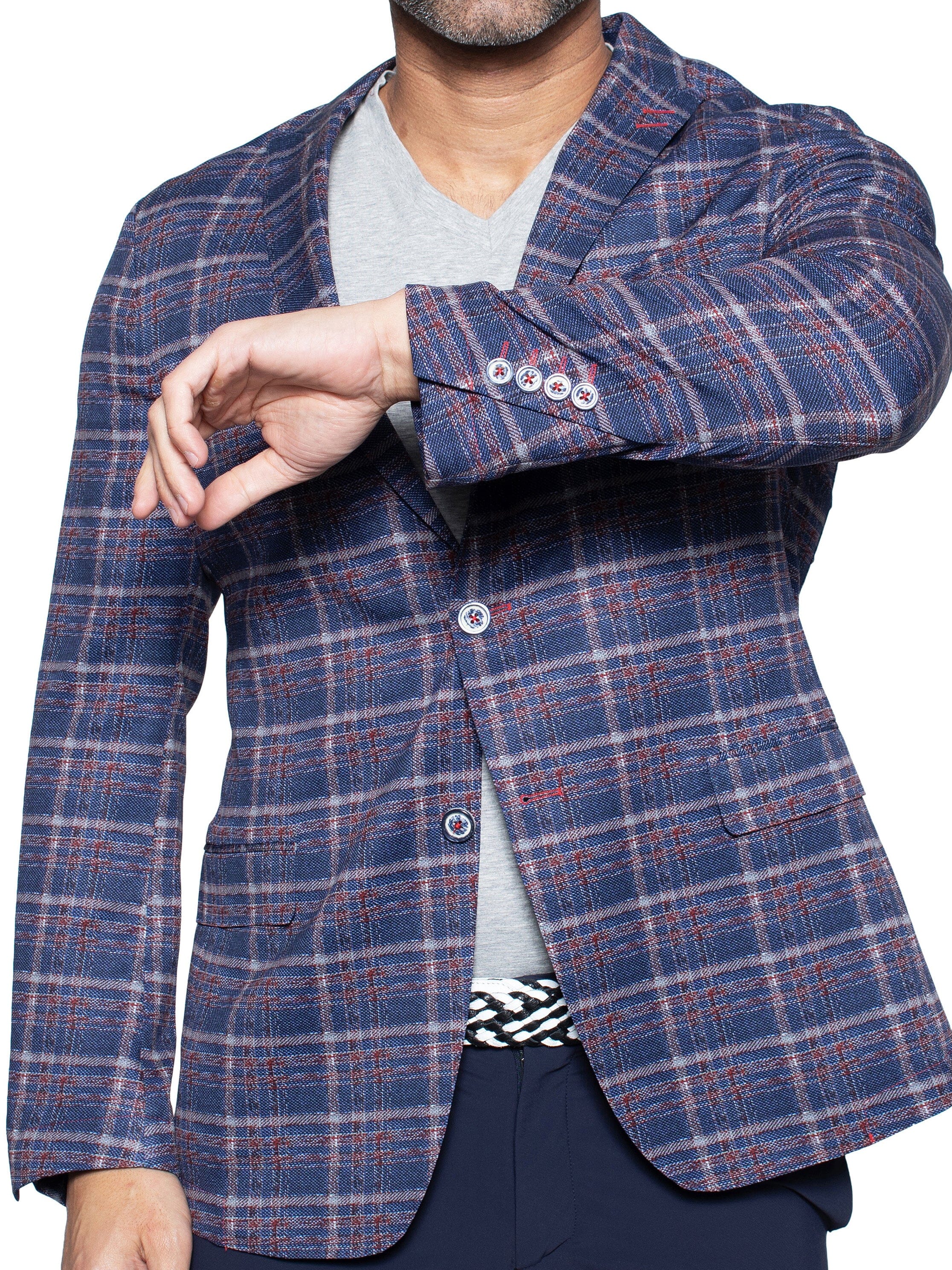 Blazer Unconstructed Faded Red