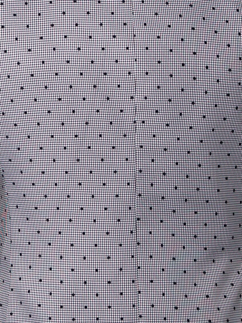 Socrate Houndstooth White Blazer