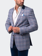 Blazer Socrate Evo MultiStripe Blue View-5
