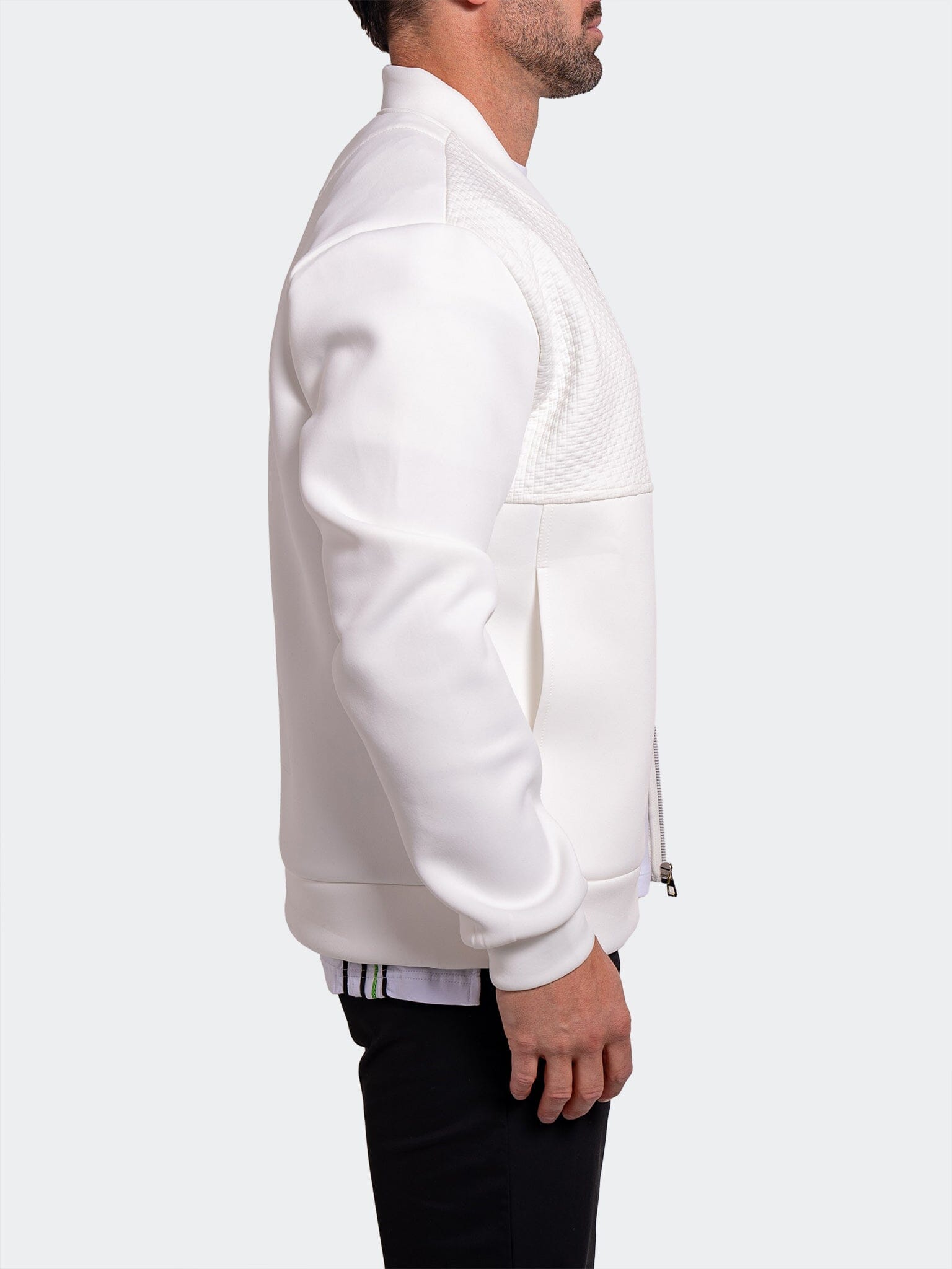 Resistance White Bomber Jacket