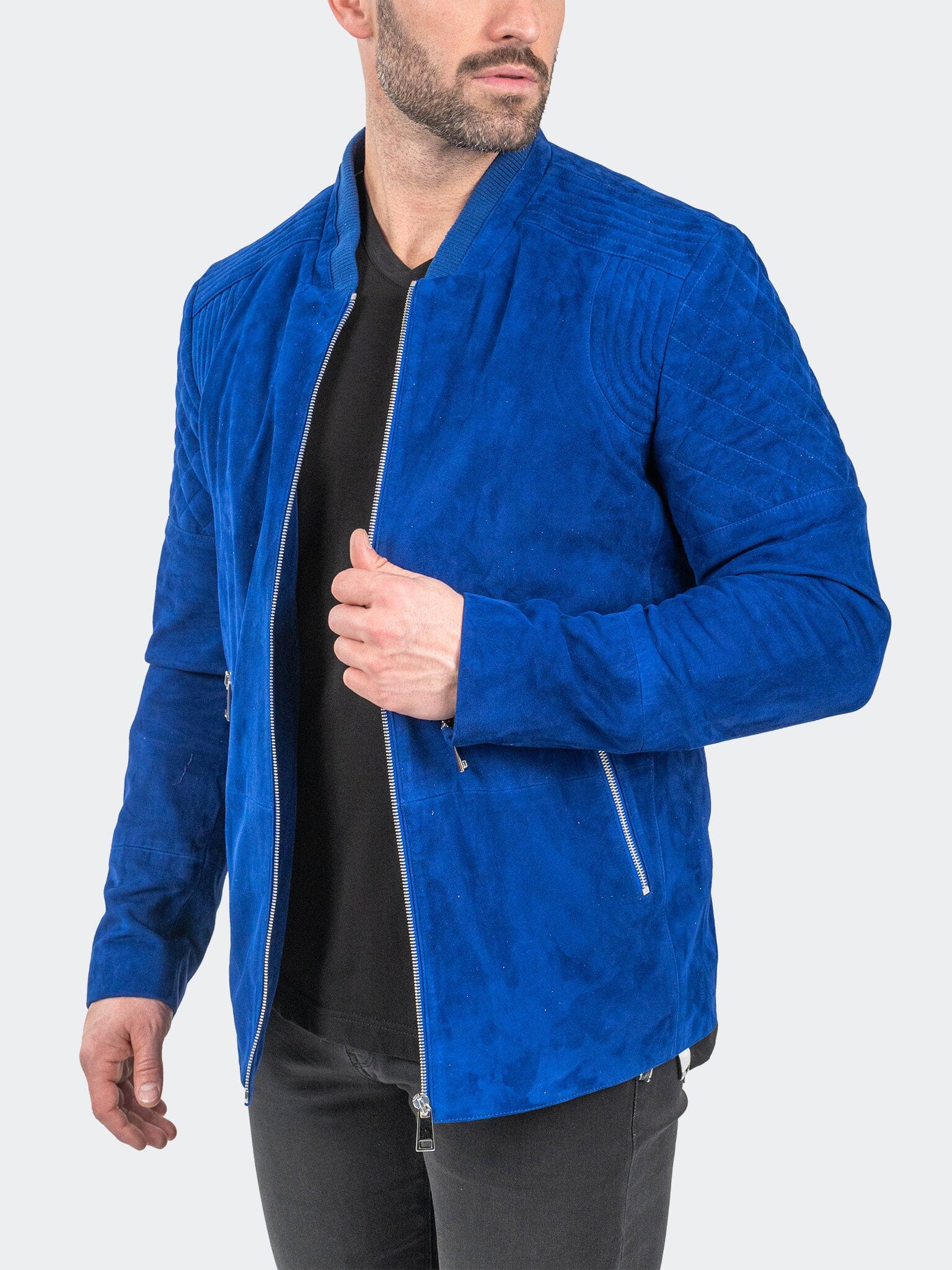 Bomber River Blue