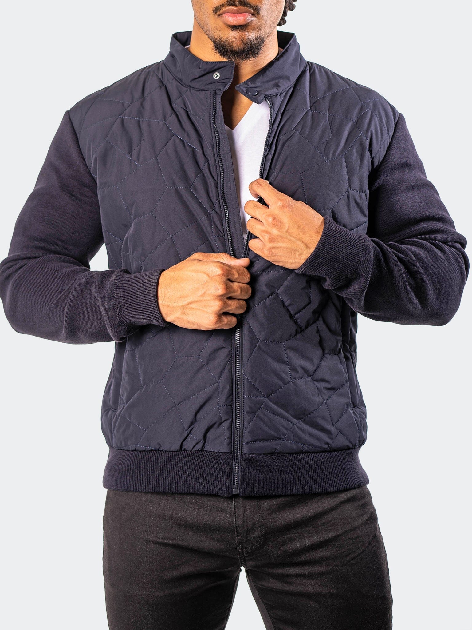Space Navy Bomber Jacket