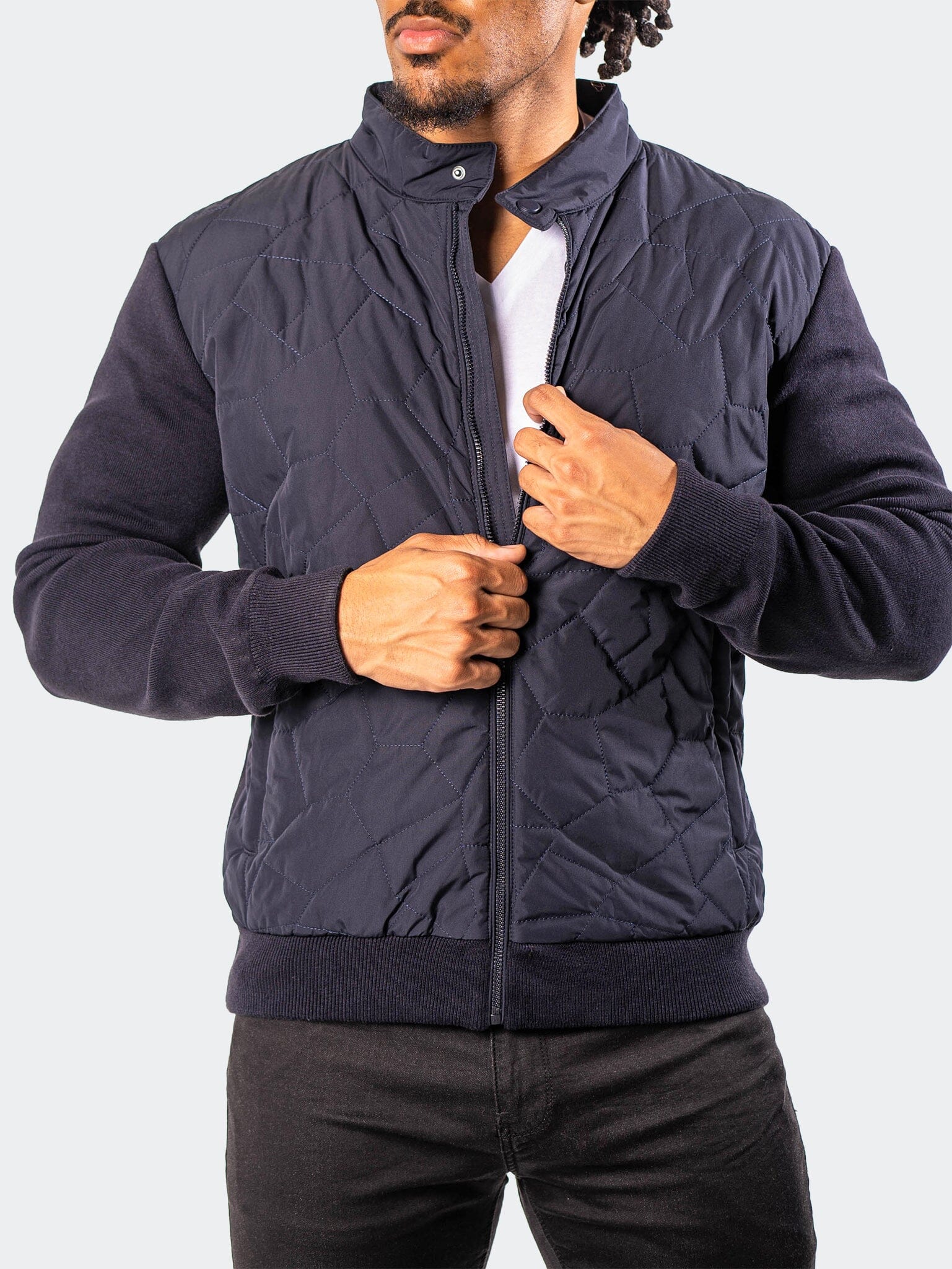 Space Navy Bomber Jacket
