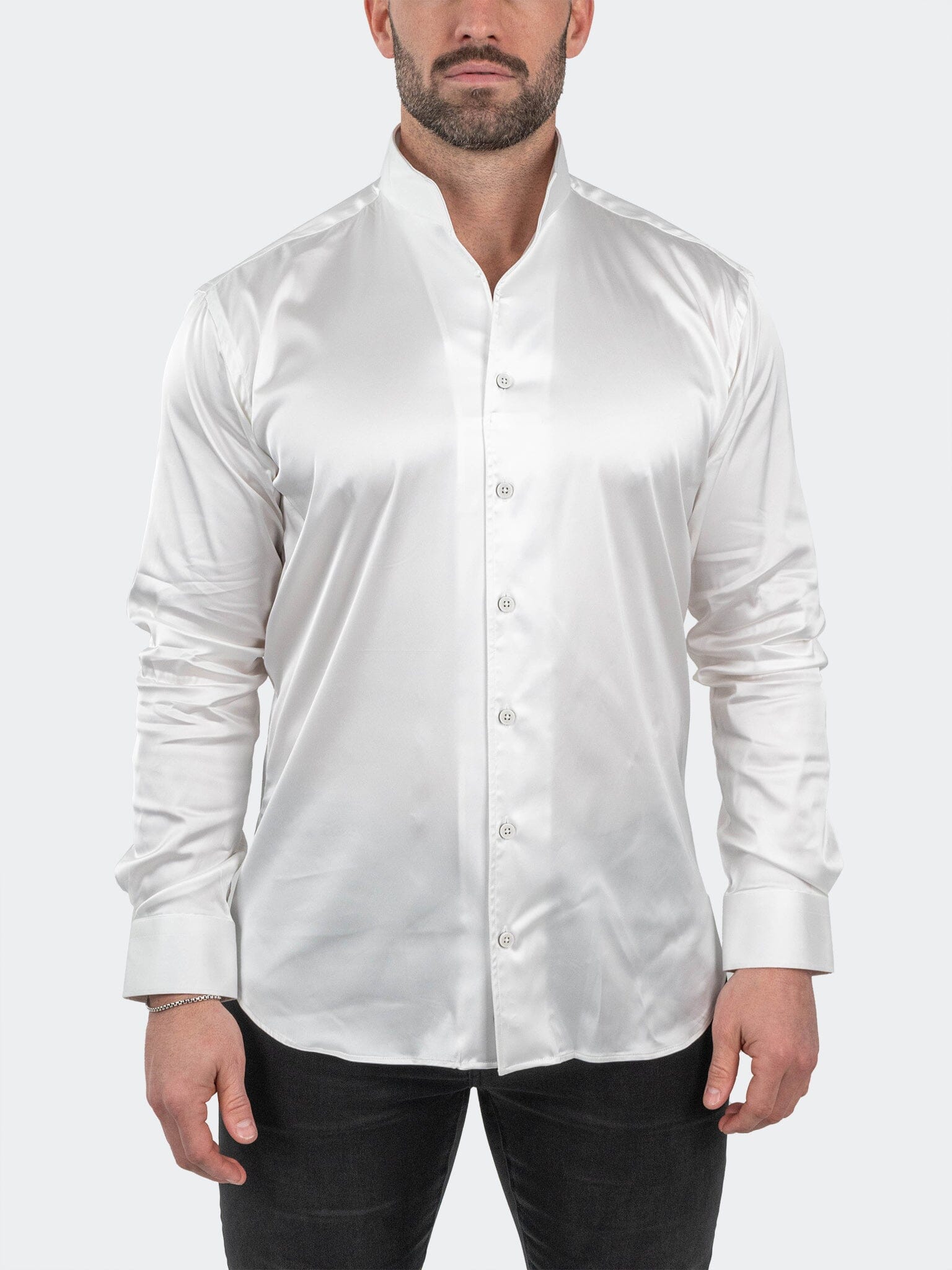 清*郎様 The Ennoy Professional Formal Garde Ceremony Prince White Shirt – Maceoo