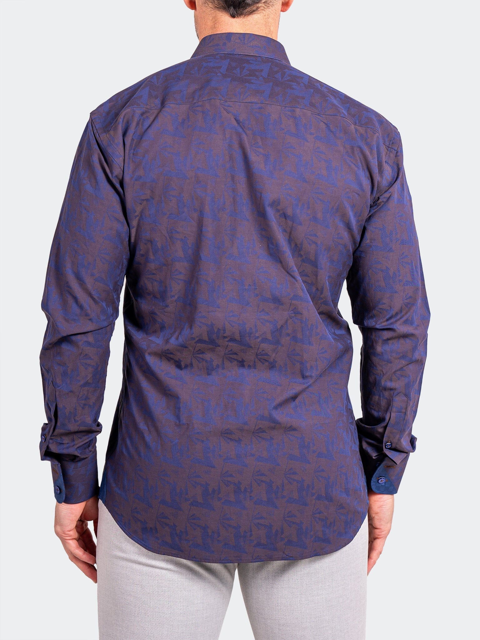 Eins Ascension Purple Leaf Shirt