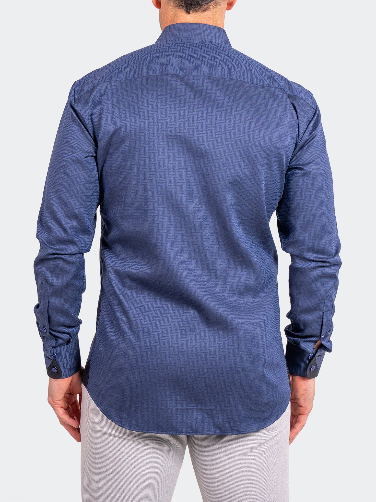 Eins Ascension Navy Weave Shirt