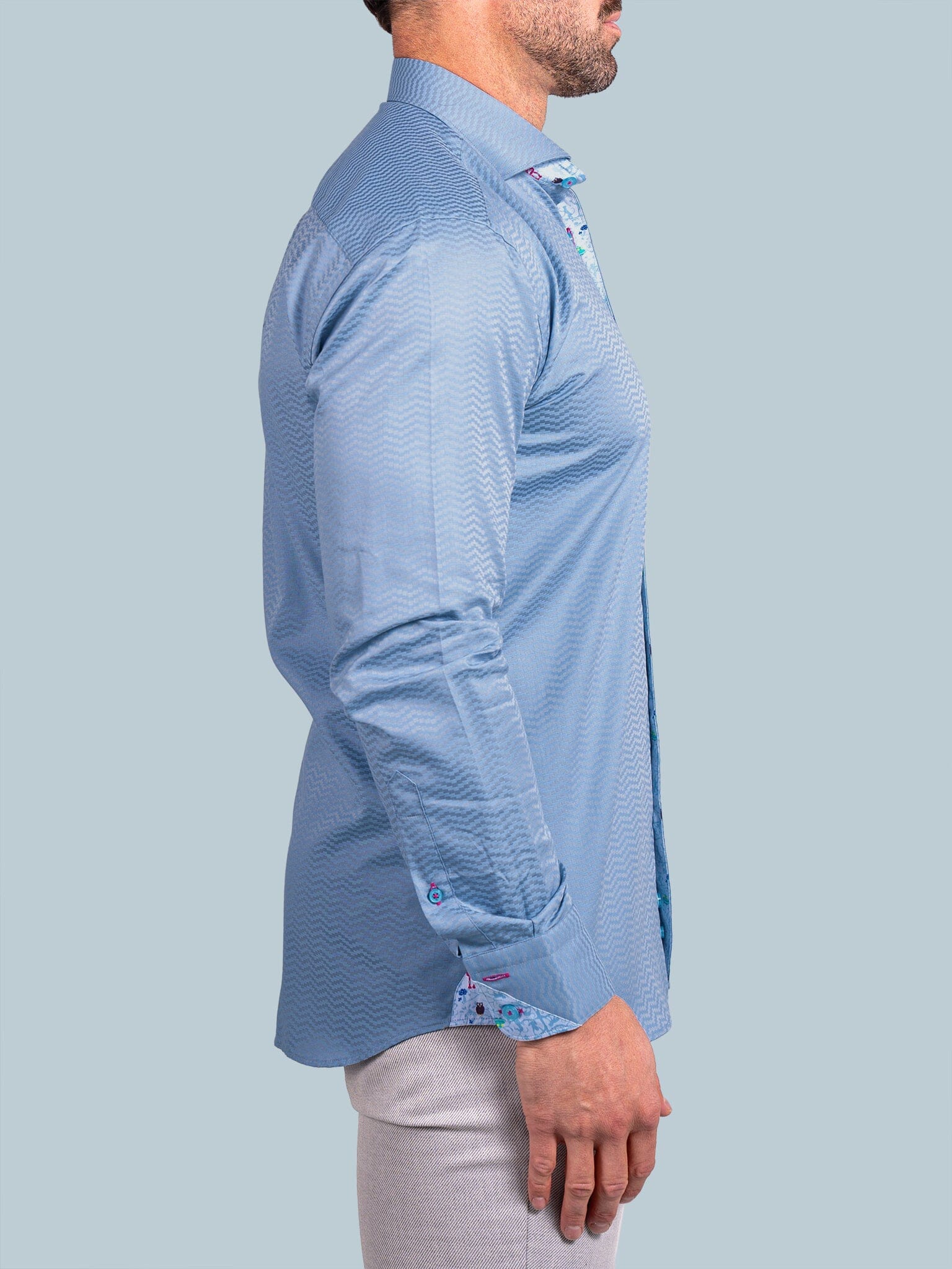 Eins Ascension Steel Blue Shirt