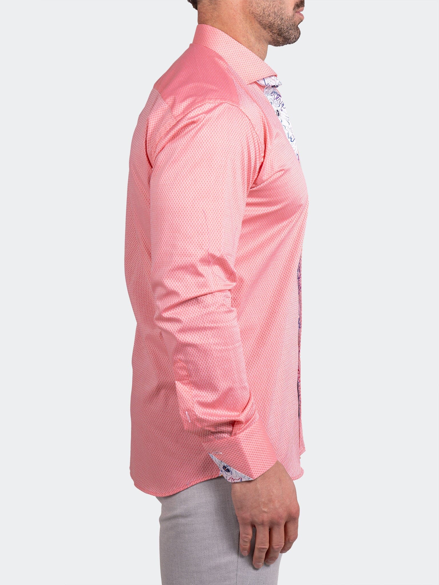 Eins Ascension Coral Pink Shirt