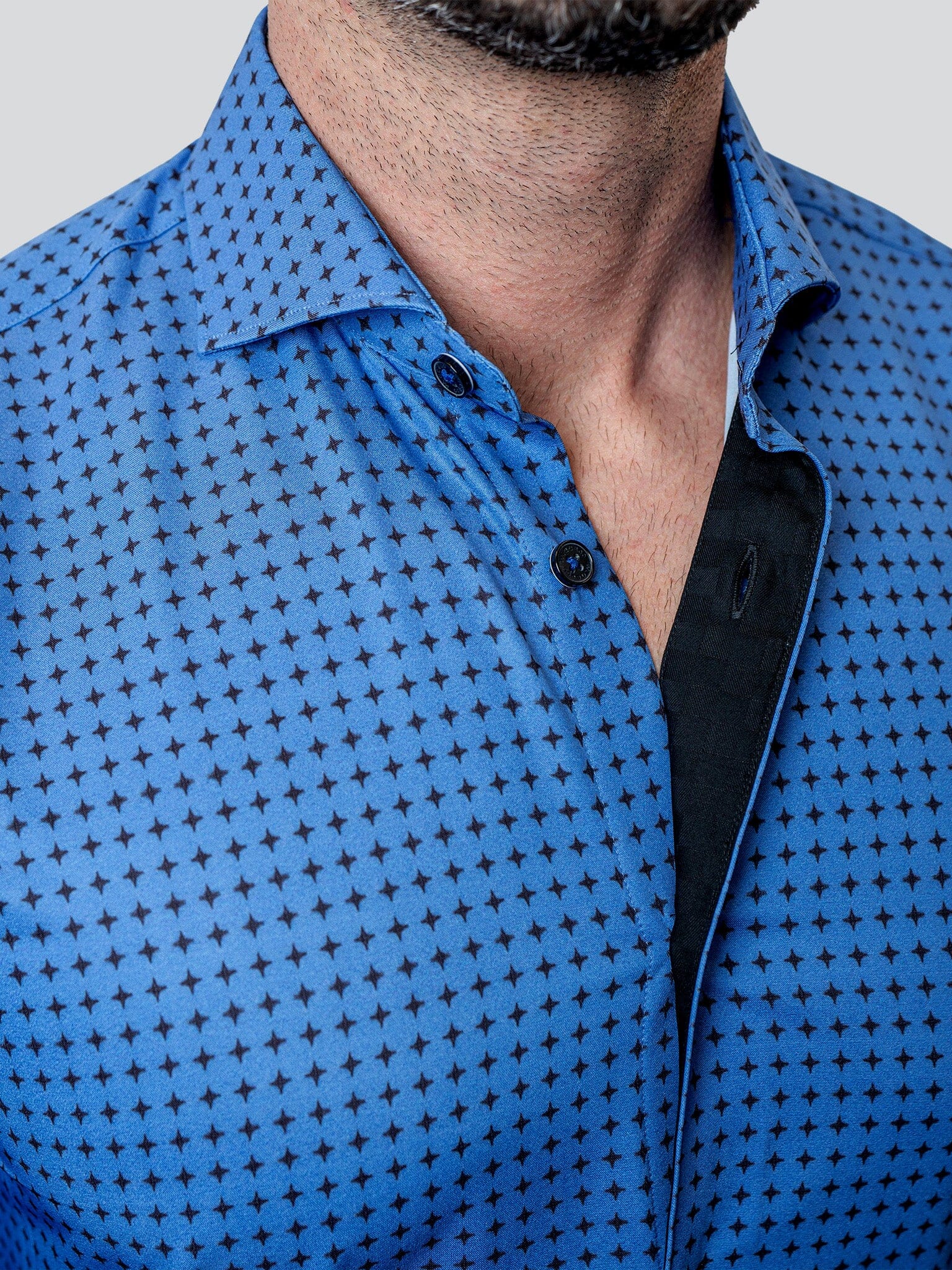 Eins Stretch ASTRISK BLUE