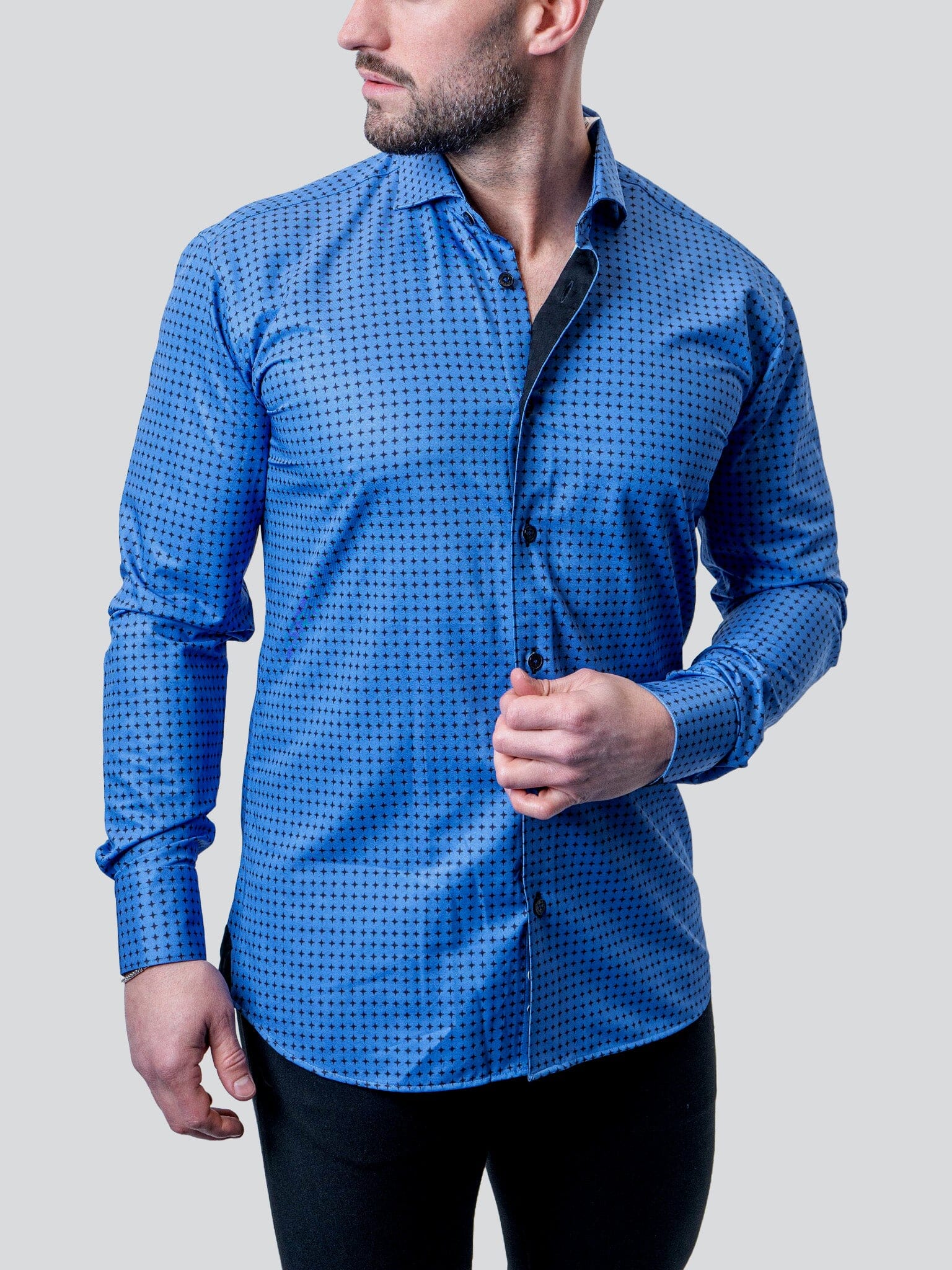 Eins Stretch ASTRISK BLUE