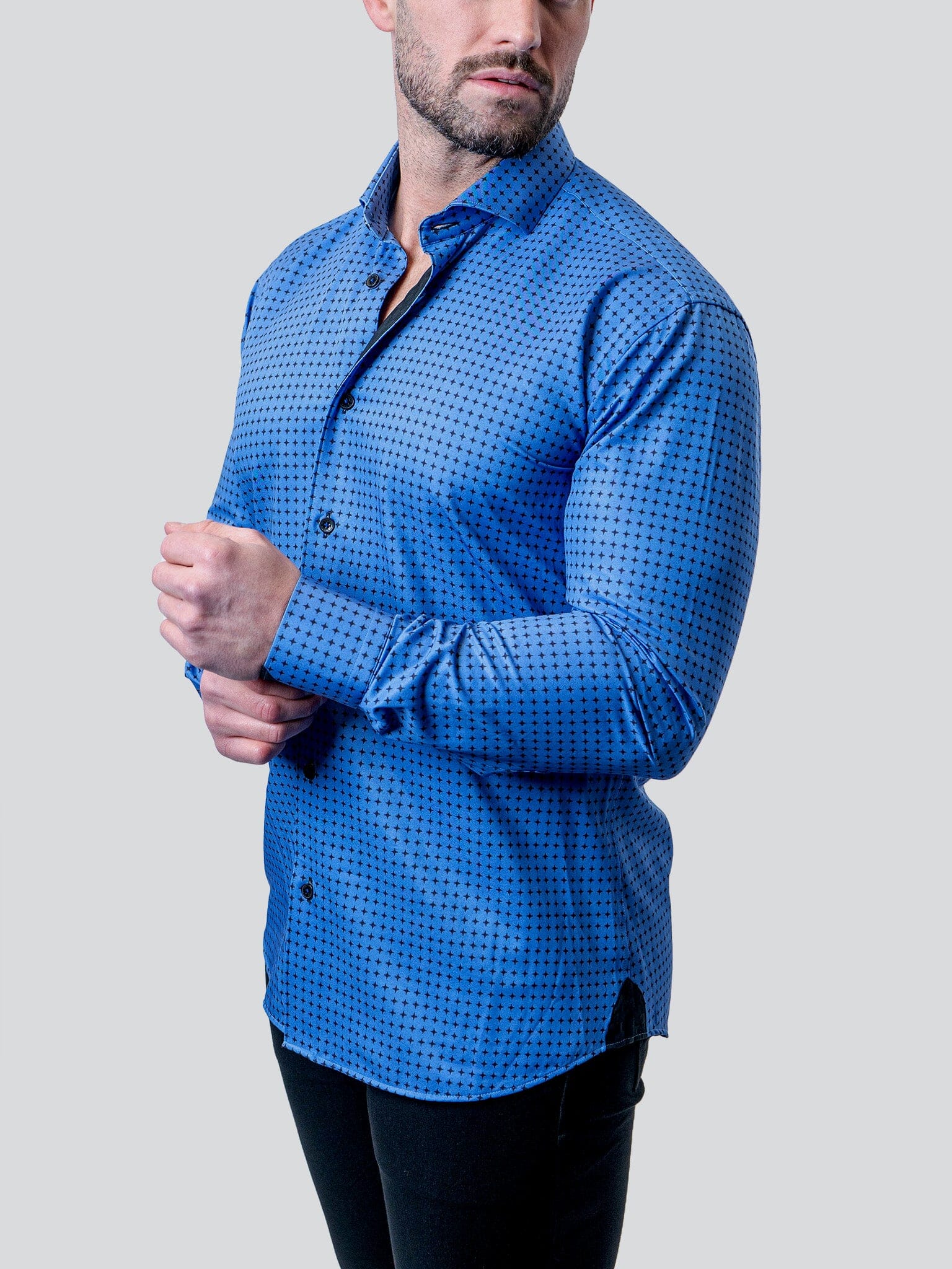 Eins Stretch ASTRISK BLUE