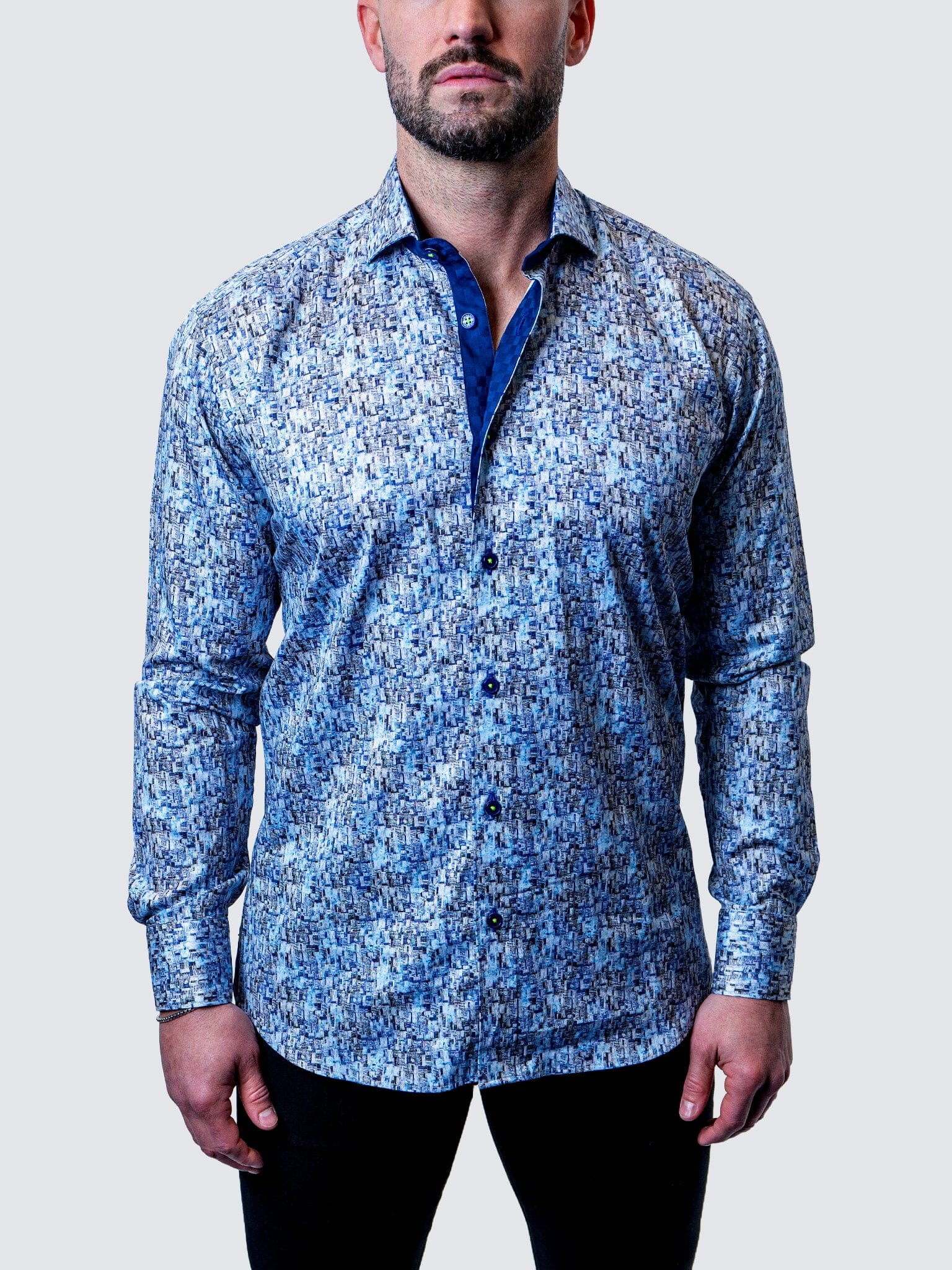 Eins Broken Square Blue