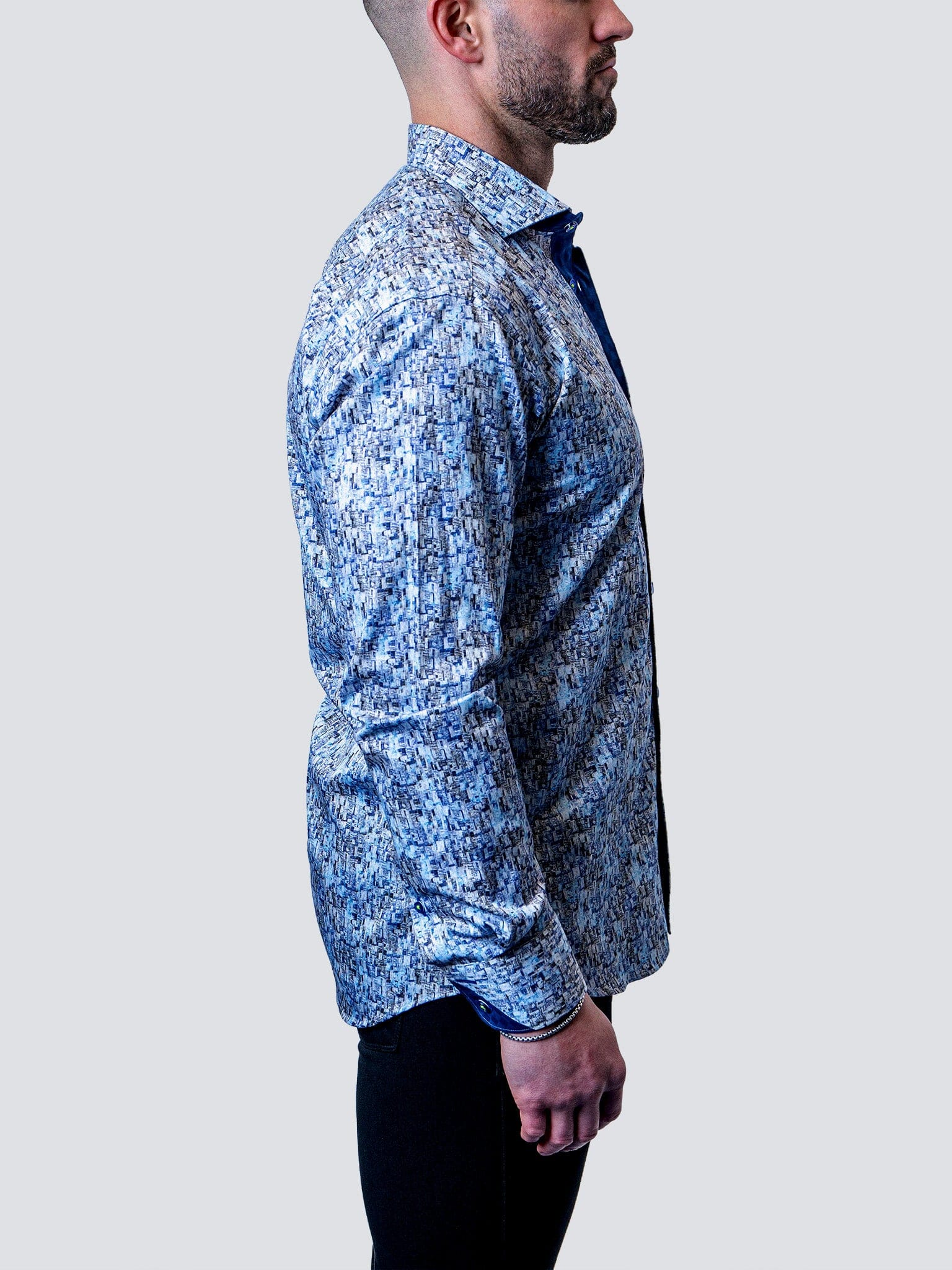 Eins Broken Square Blue