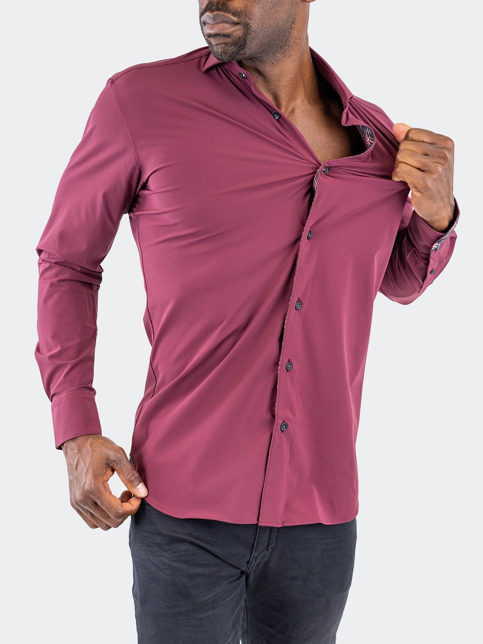 Eins Burgundy Red