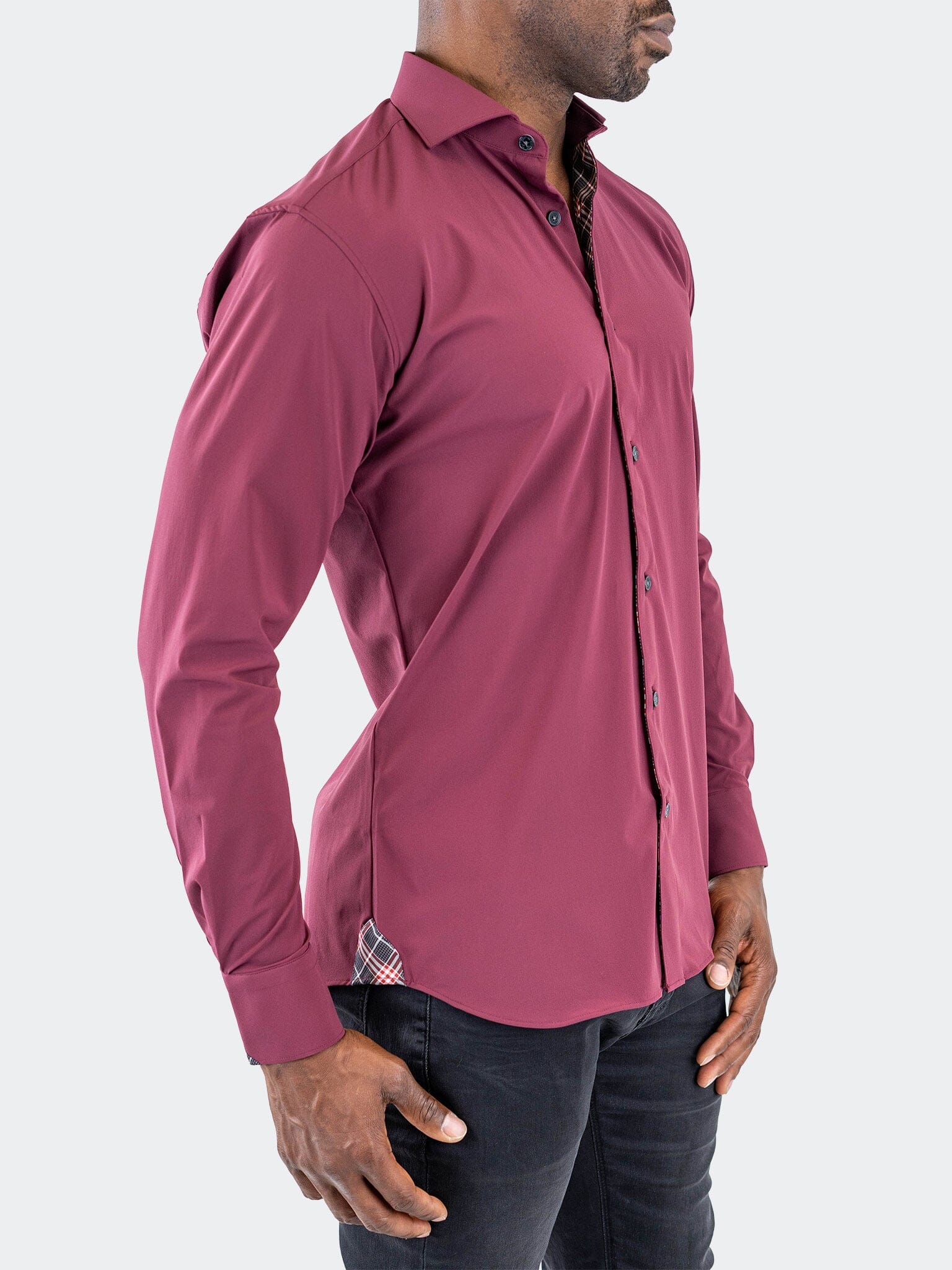 Eins Burgundy Red