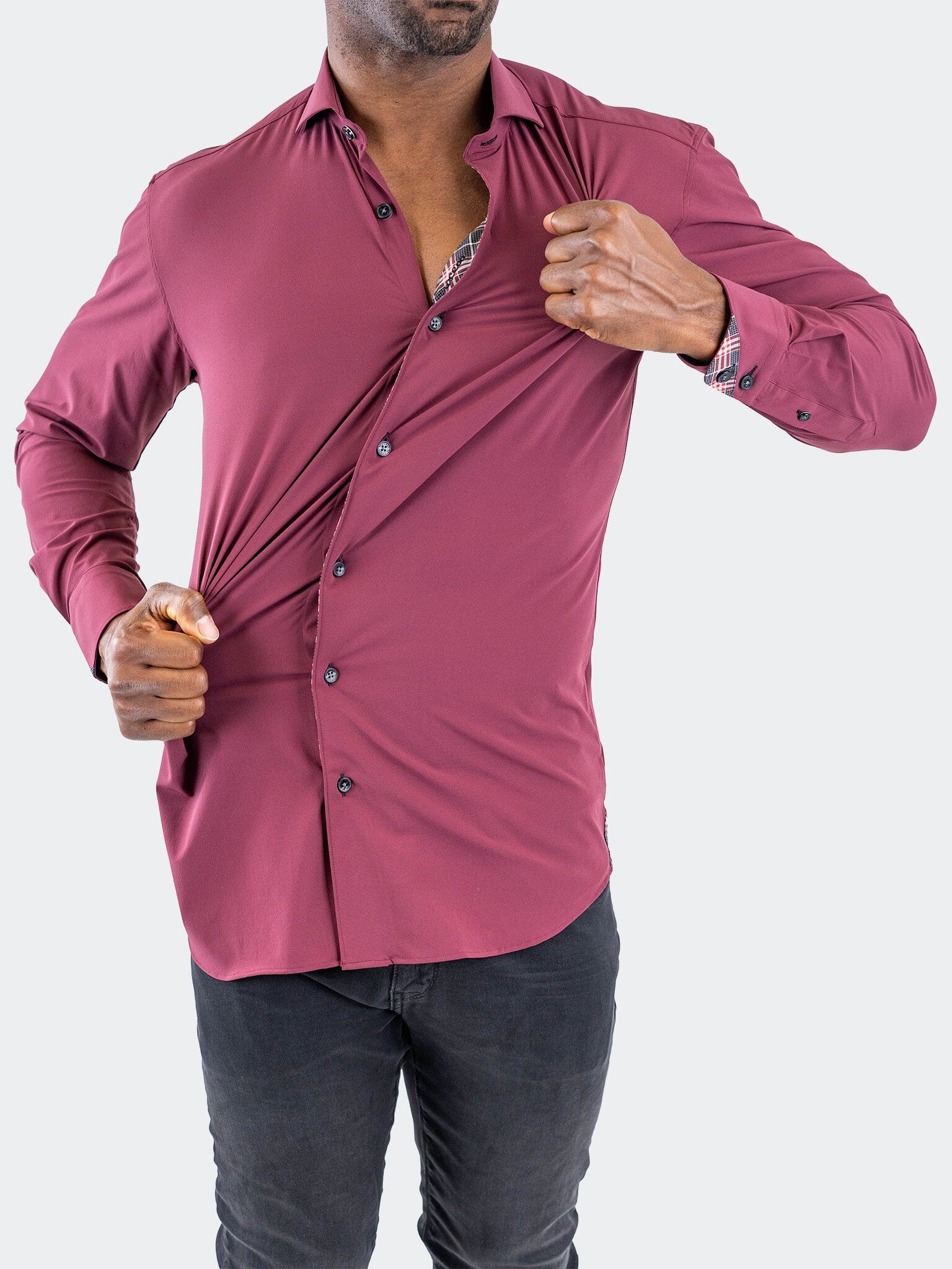 Eins Burgundy Red