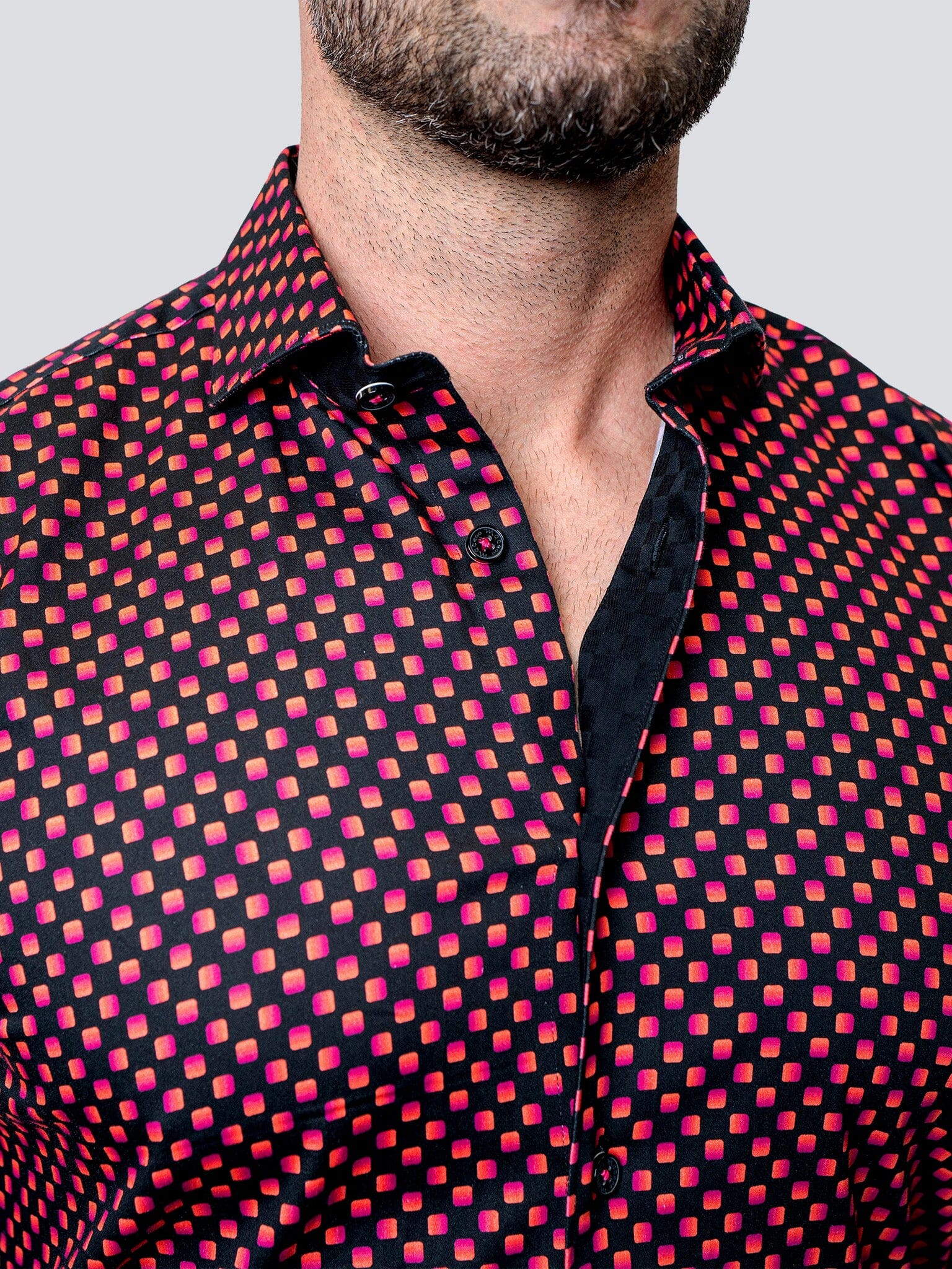 Eins Diagonal Check BLK