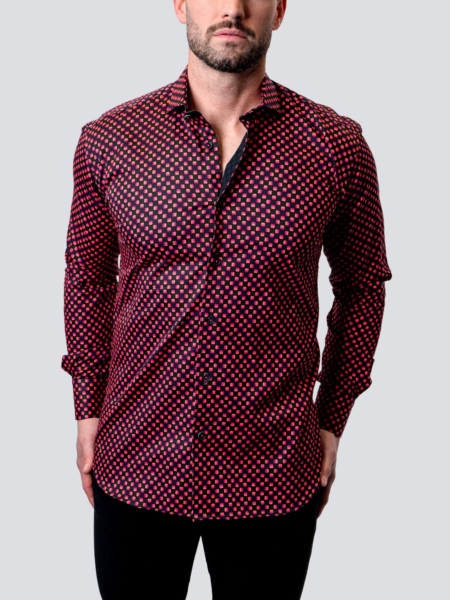 Eins Diagonal Check BLK