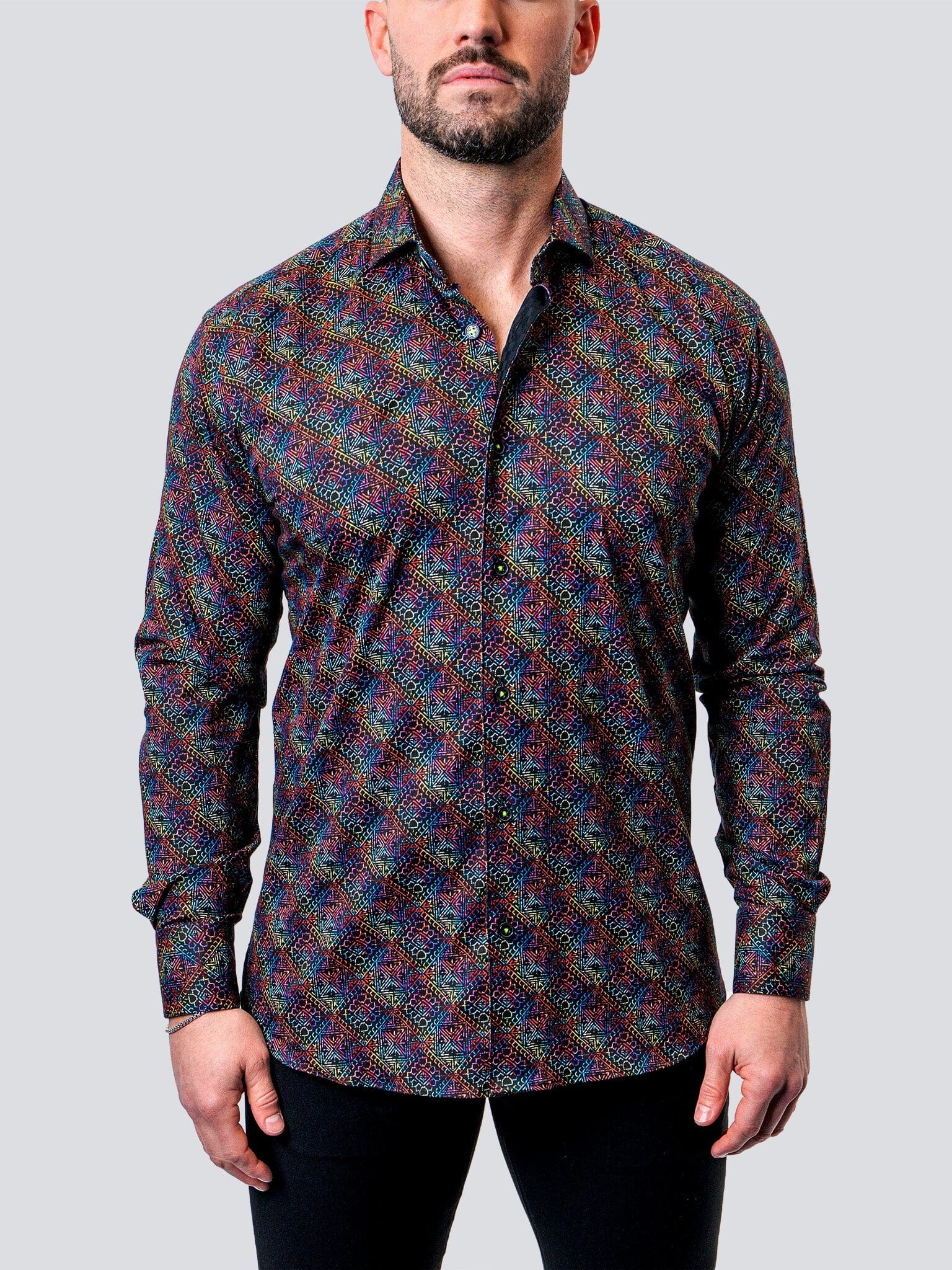 Eins Diamonds Medallion Shirt