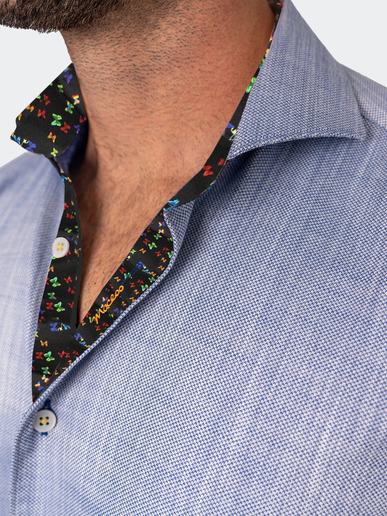 Eins FlamBlue Blue Shirt