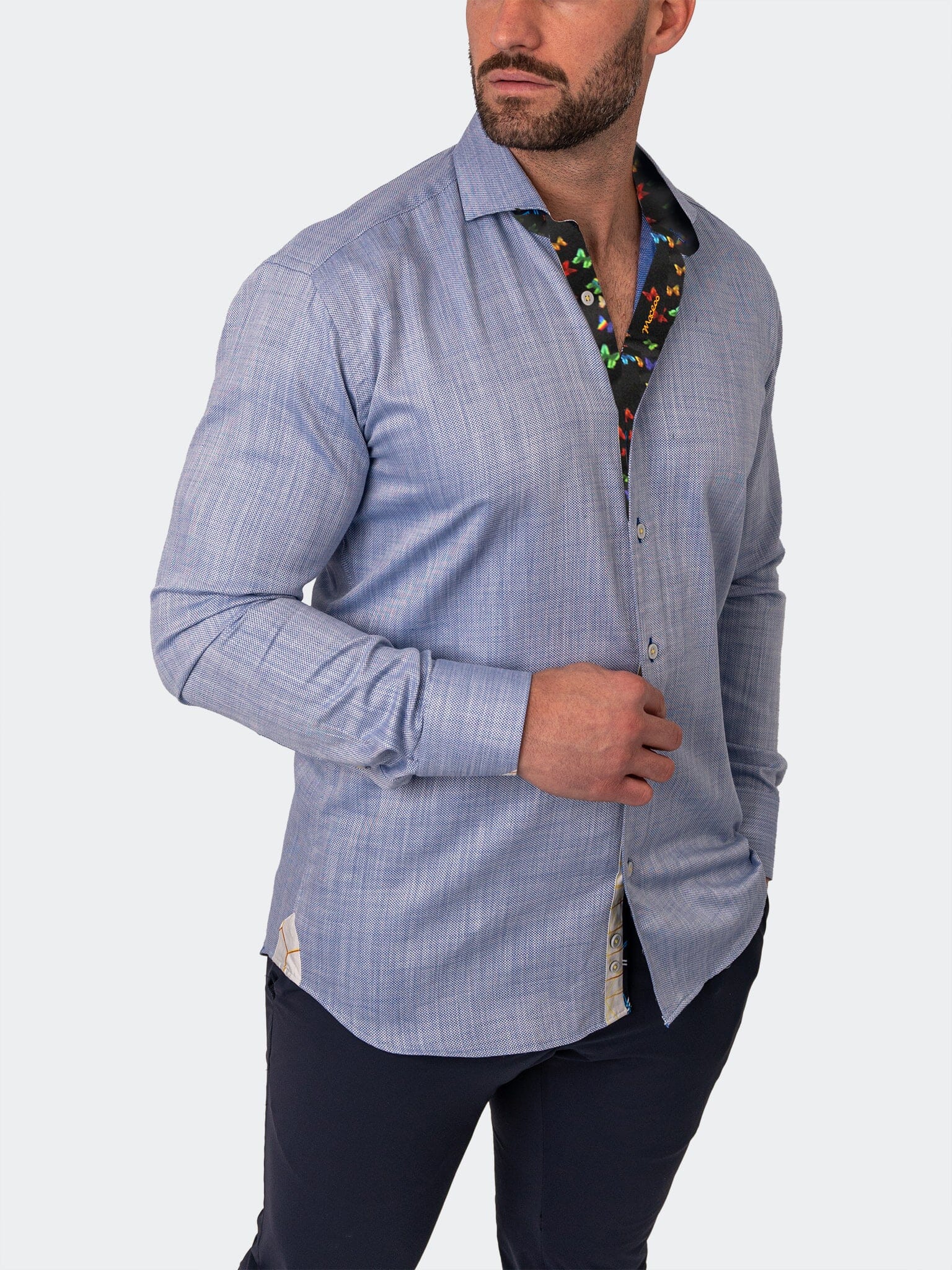 Eins FlamBlue Blue Shirt