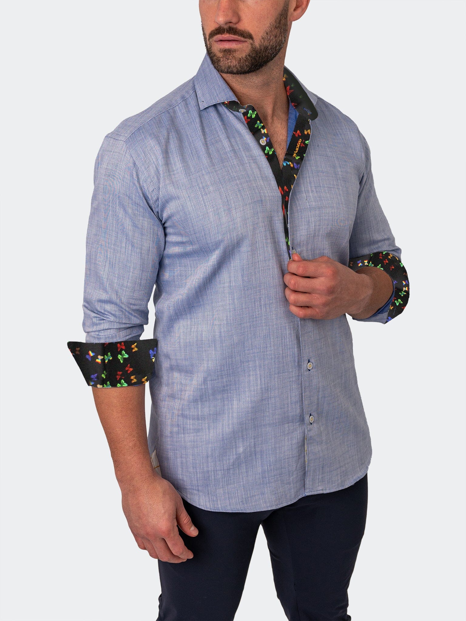 Eins FlamBlue Blue Shirt