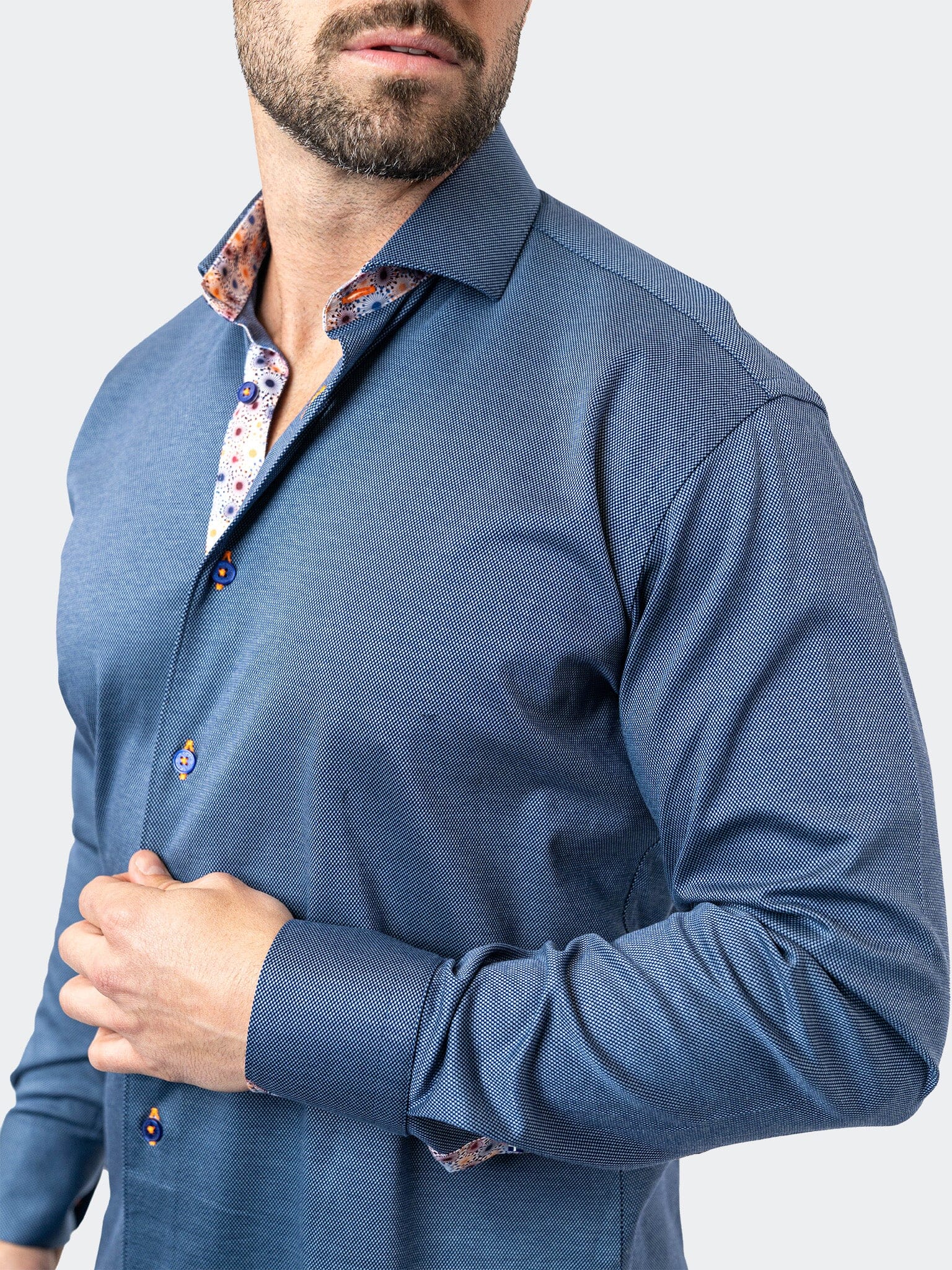 Eins Stretchharper blue