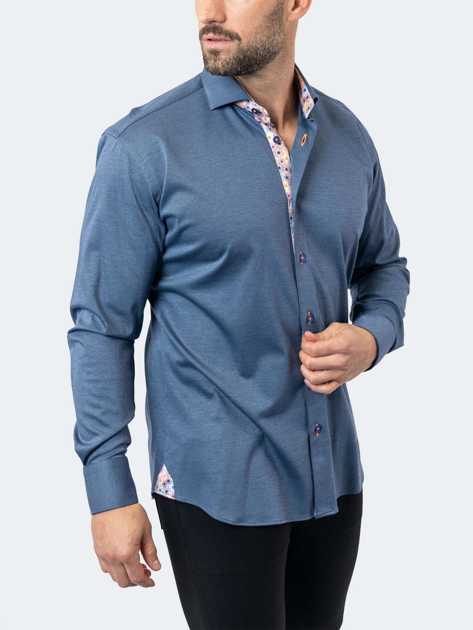 Eins Stretchharper blue